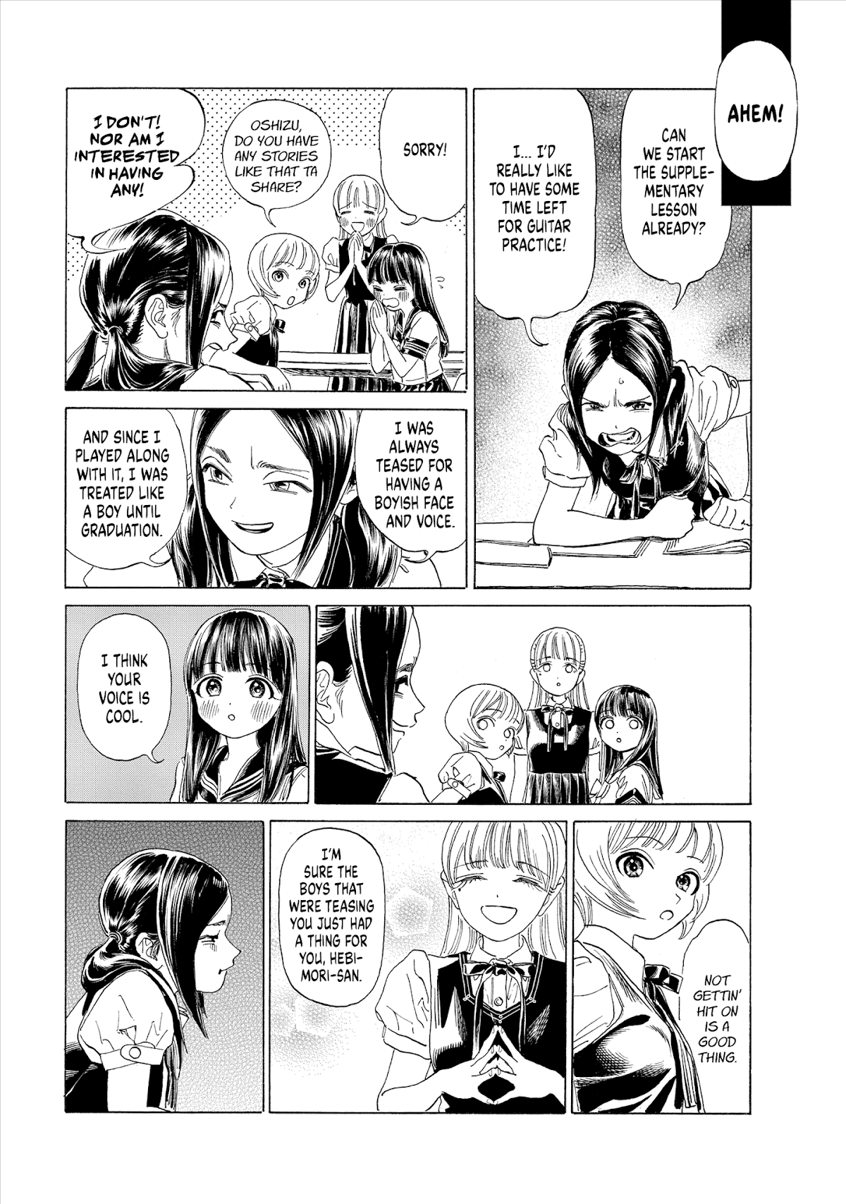 Akebi-chan no Sailor Fuku Chapter 53 page 6 - Chapter 53: You're Good With Your Hands.