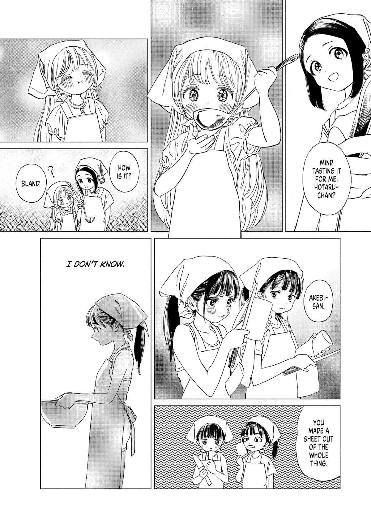 Akebi-chan no Sailor Fuku Chapter 54 page 11 - Chapter 54: I... Overheard