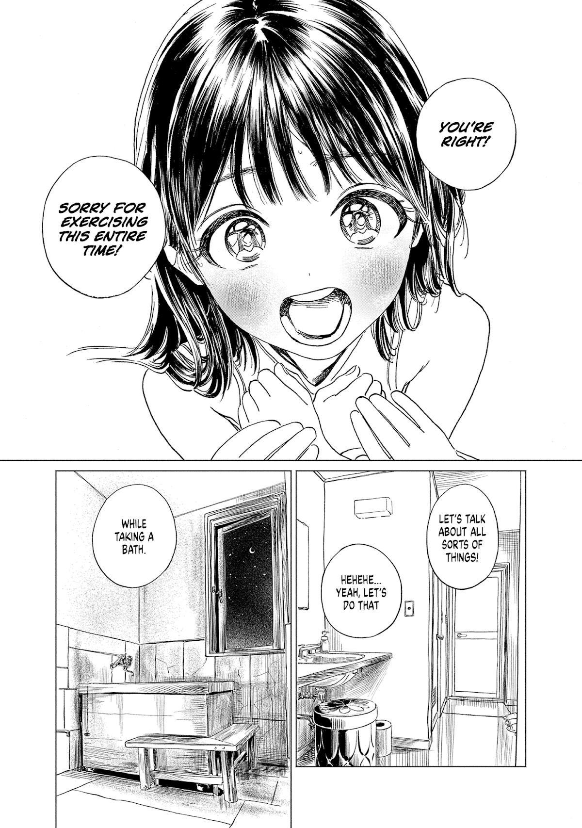 Akebi-chan no Sailor Fuku Chapter 54 page 34 - Chapter 54: I... Overheard