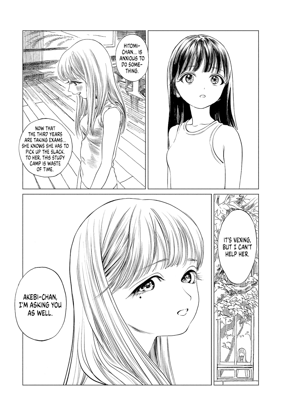 Akebi-chan no Sailor Fuku Chapter 54 page 6 - Chapter 54: I... Overheard