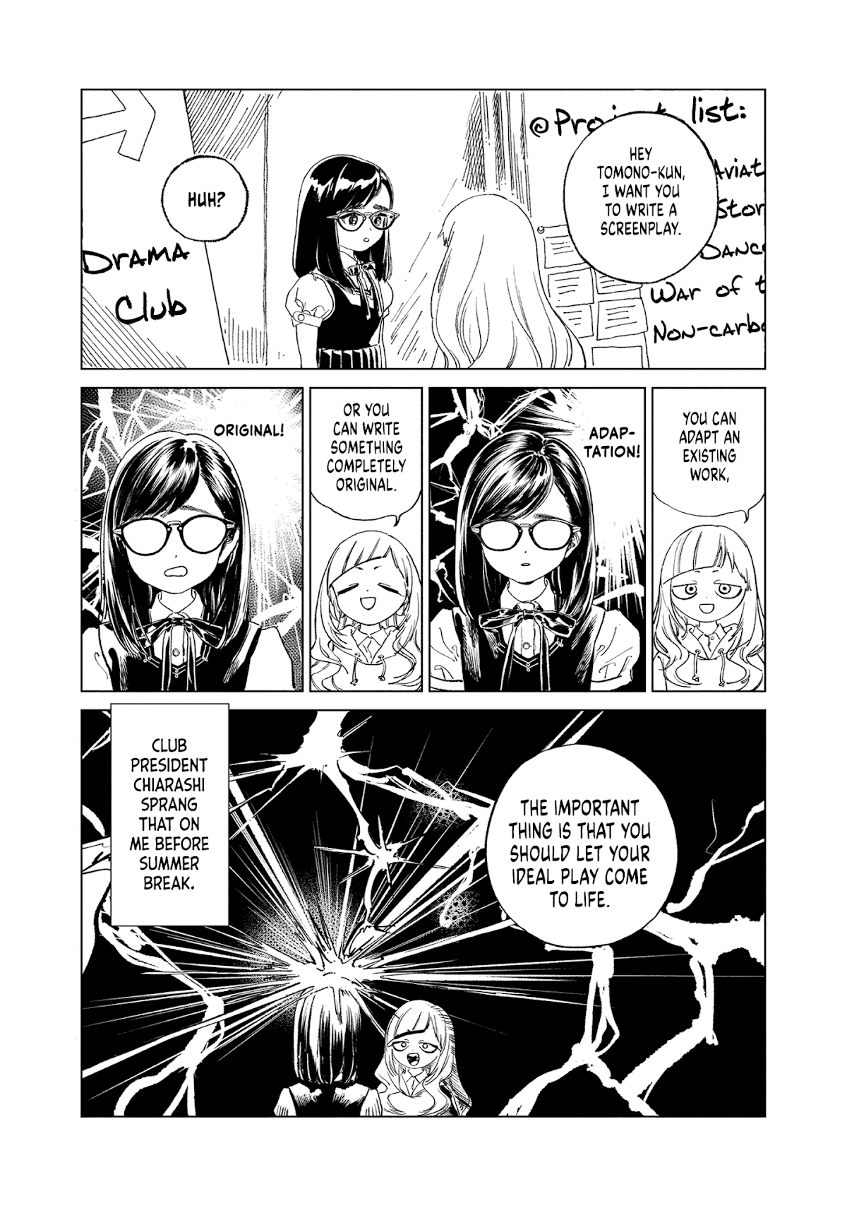 Akebi-chan no Sailor Fuku Chapter 55 page 1 - Chapter 55: ...Sorry for the Wait