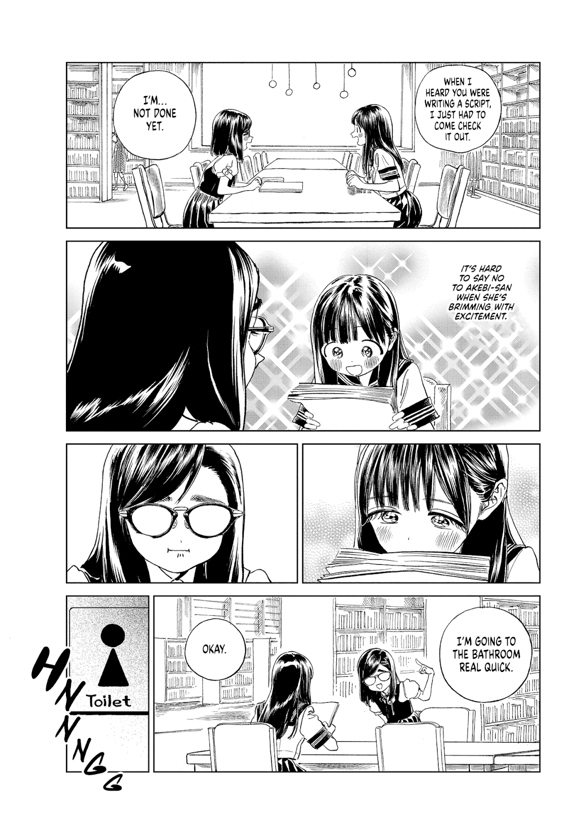 Akebi-chan no Sailor Fuku Chapter 55 page 4 - Chapter 55: ...Sorry for the Wait