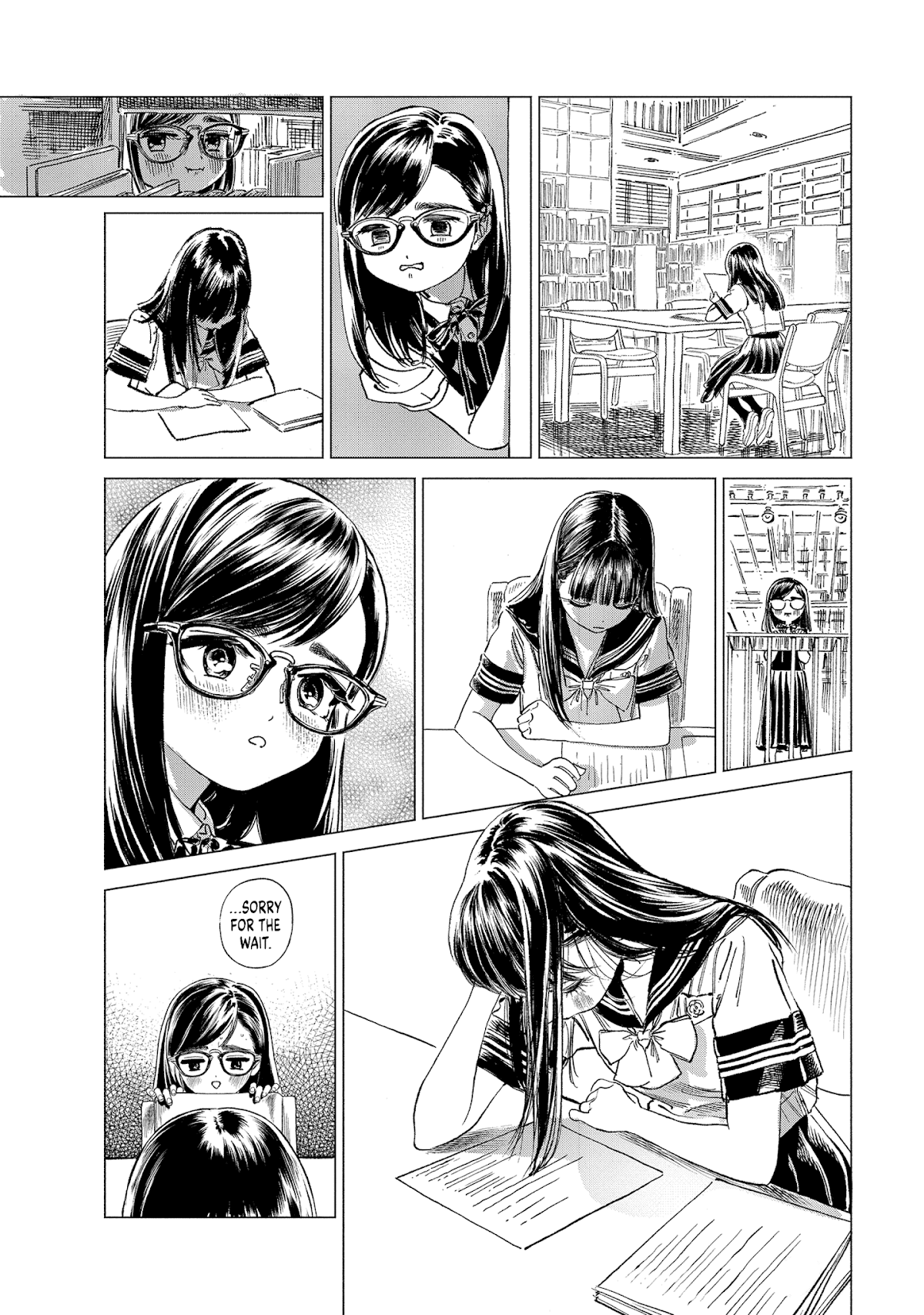 Akebi-chan no Sailor Fuku Chapter 55 page 6 - Chapter 55: ...Sorry for the Wait