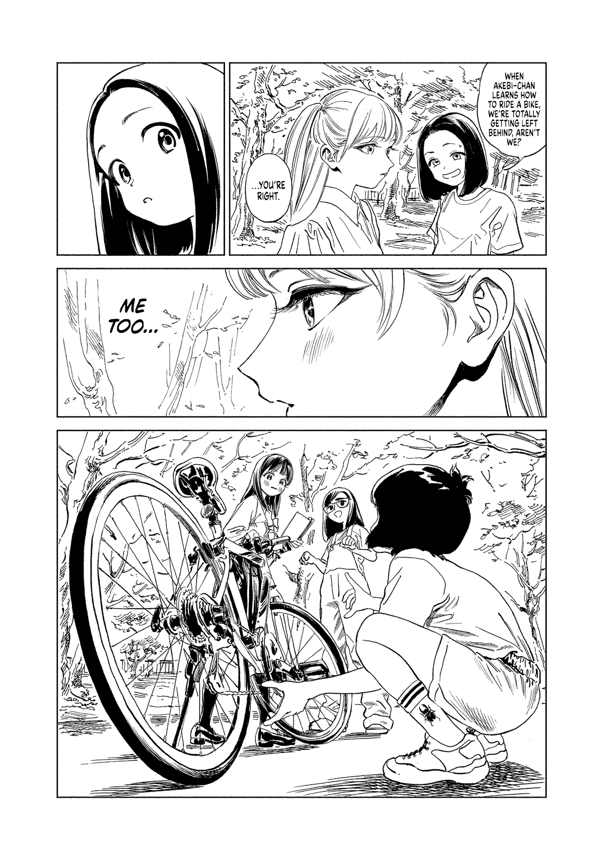 Akebi-chan no Sailor Fuku Chapter 56.5 page 10 - Chapter 56.5: Here I go!