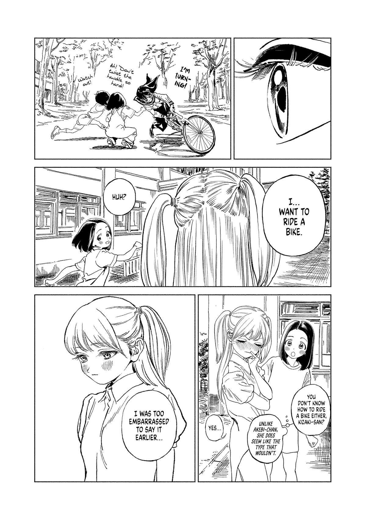 Akebi-chan no Sailor Fuku Chapter 56.5 page 11 - Chapter 56.5: Here I go!