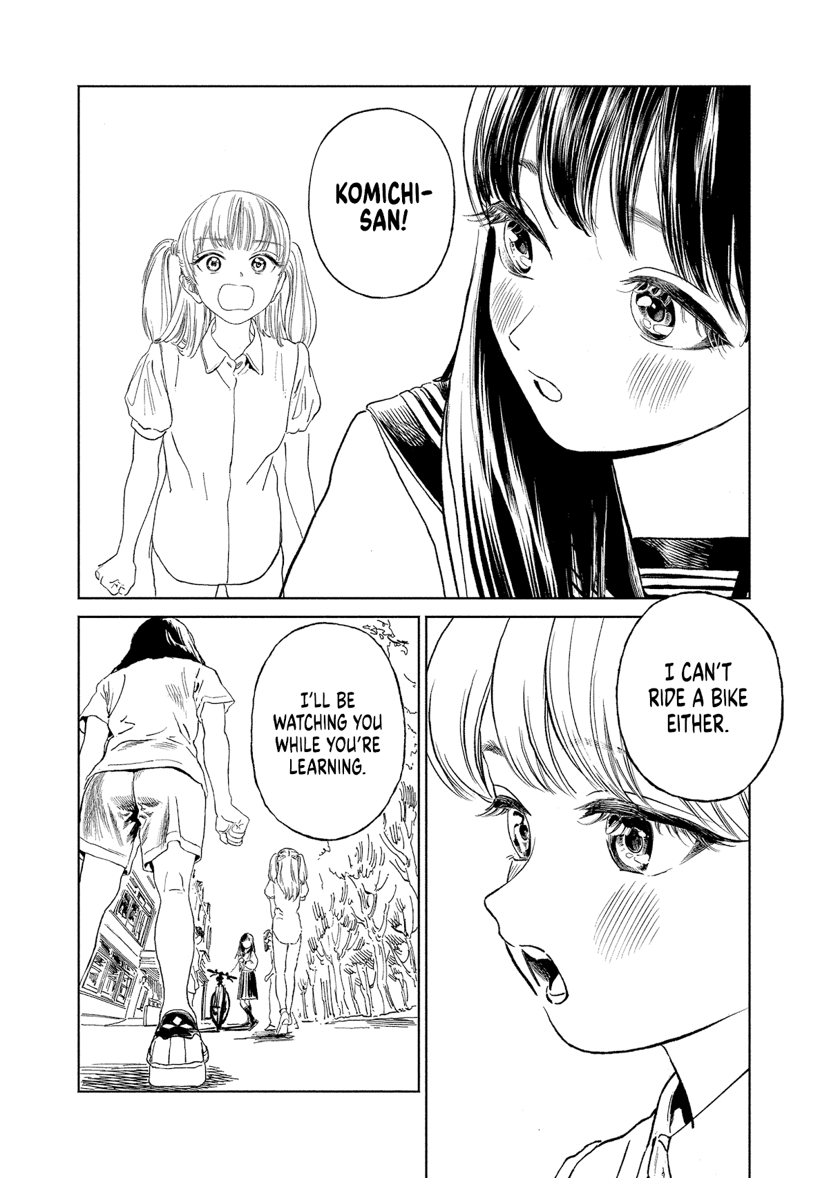 Akebi-chan no Sailor Fuku Chapter 56.5 page 13 - Chapter 56.5: Here I go!