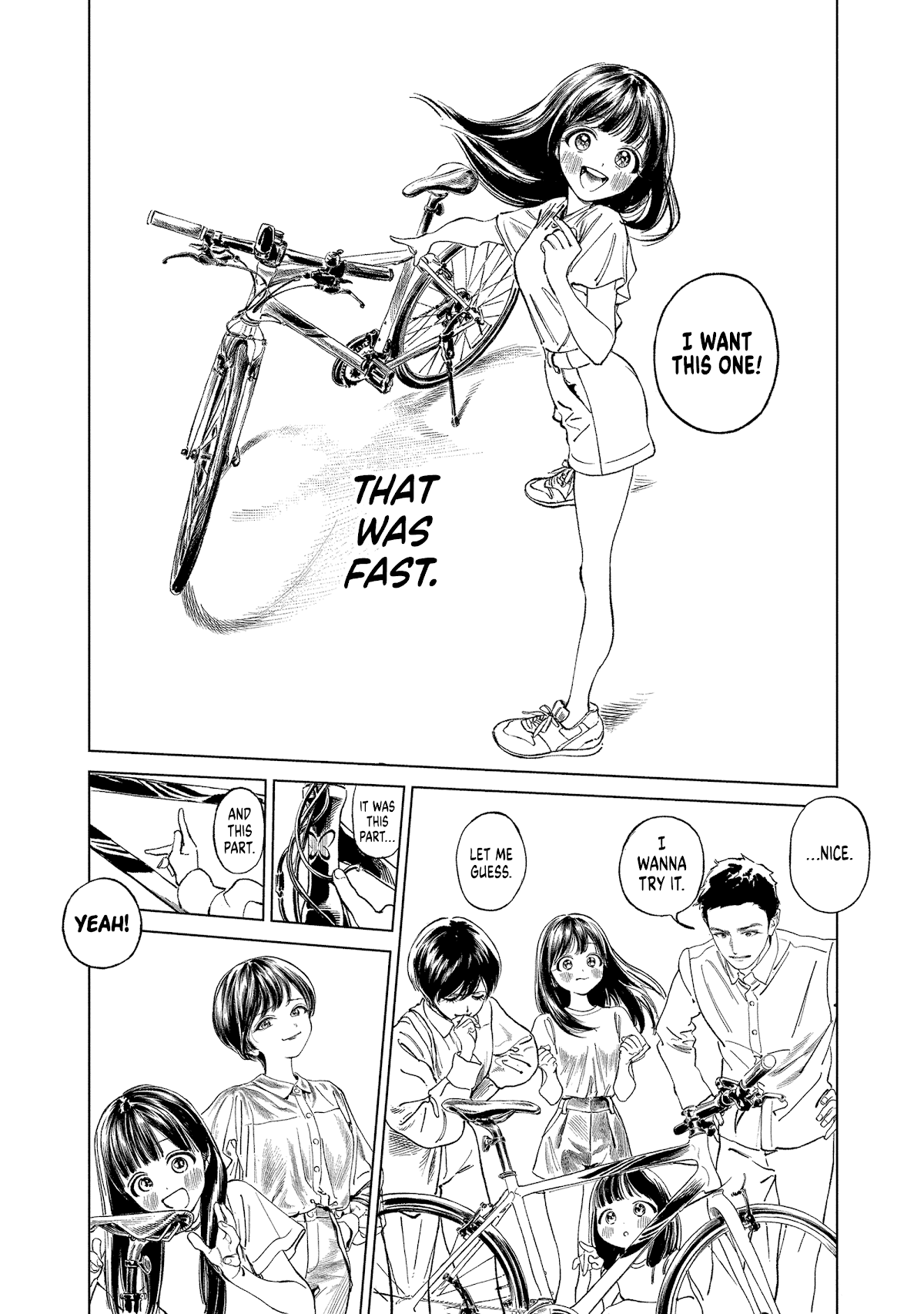 Akebi-chan no Sailor Fuku Chapter 56.5 page 3 - Chapter 56.5: Here I go!