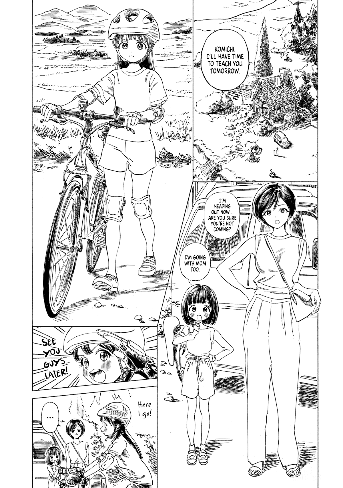 Akebi-chan no Sailor Fuku Chapter 56.5 page 4 - Chapter 56.5: Here I go!