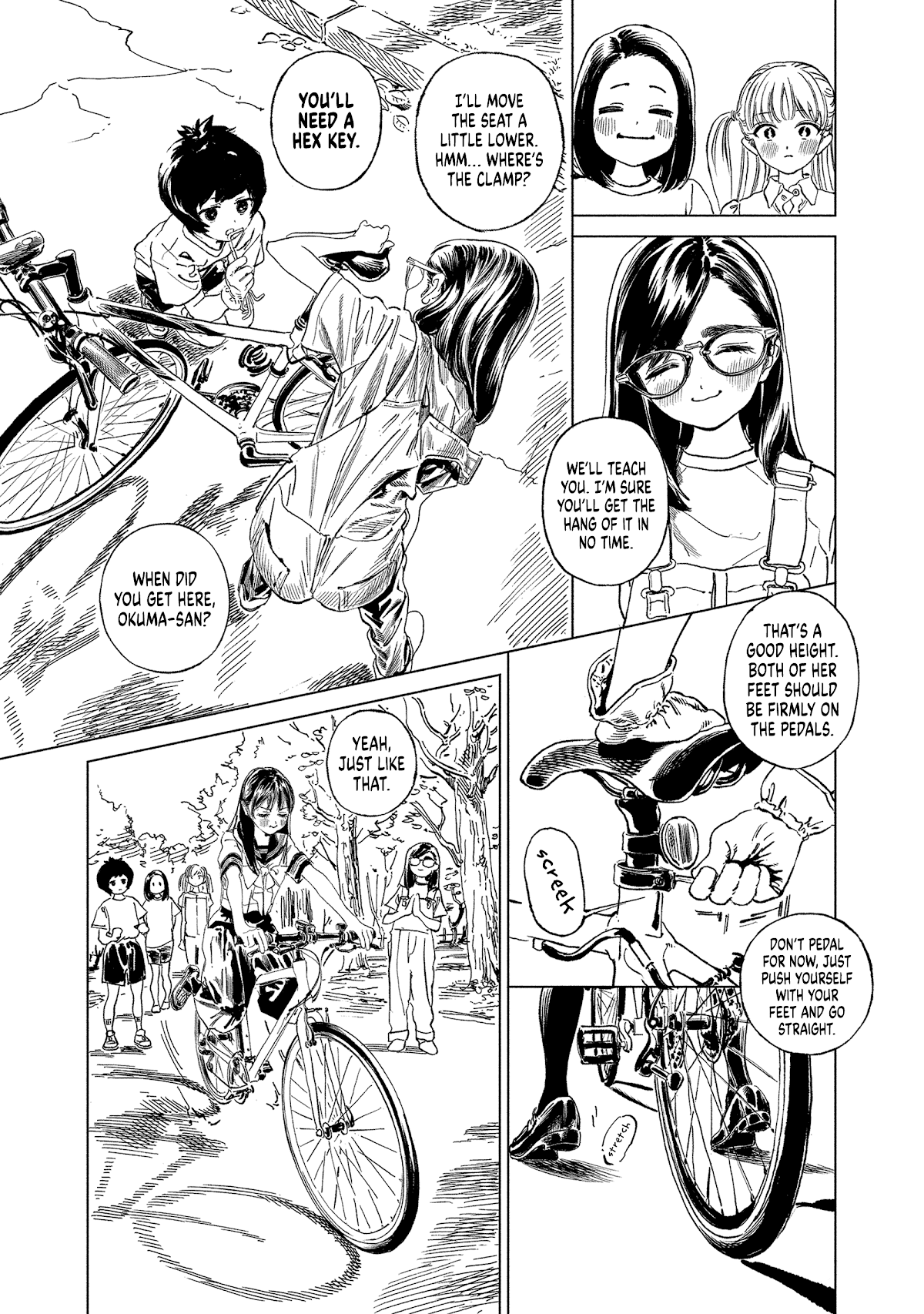 Akebi-chan no Sailor Fuku Chapter 56.5 page 9 - Chapter 56.5: Here I go!