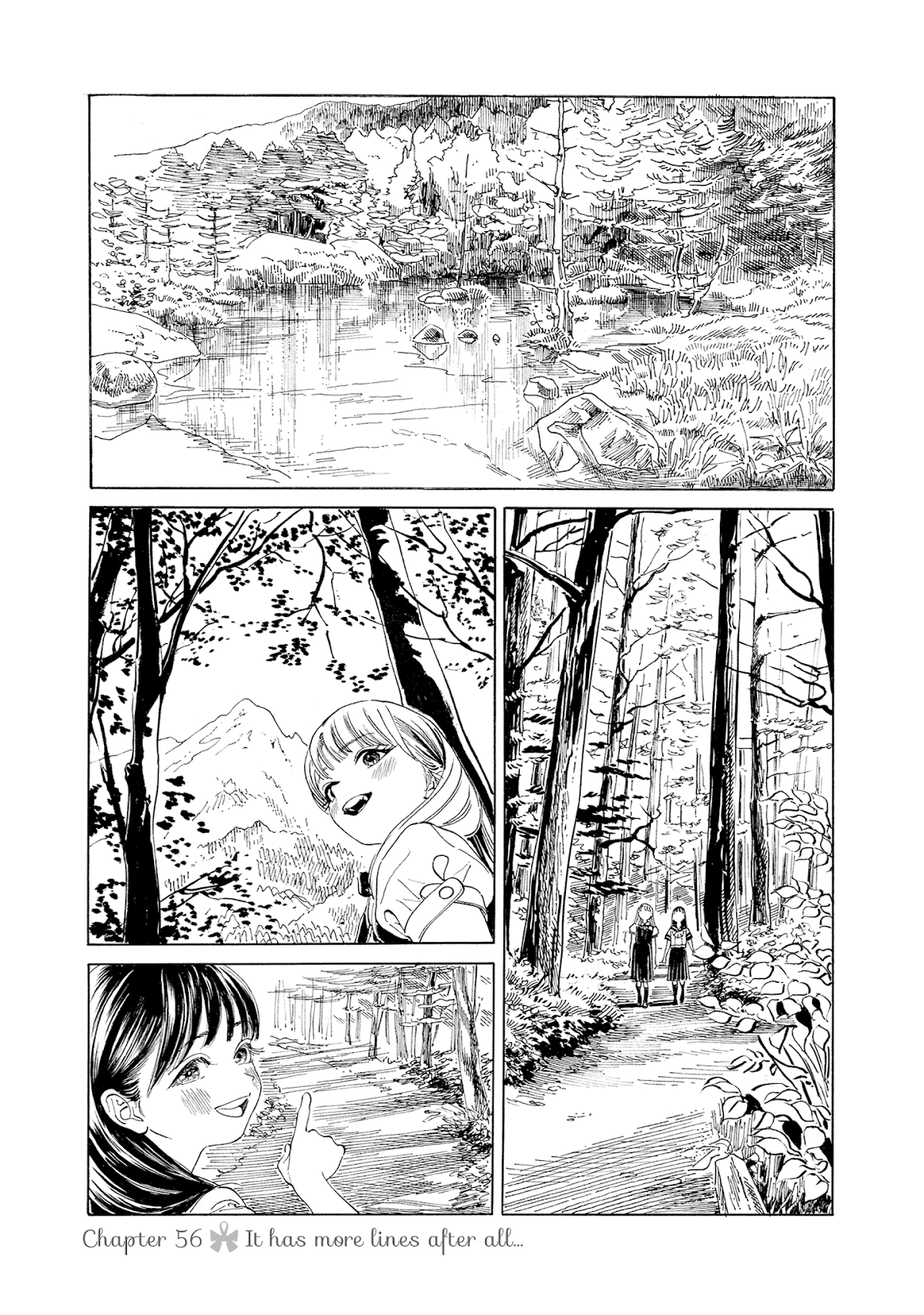 Akebi-chan no Sailor Fuku Chapter 56 page 1 - Chapter 56: It Has More Lines After All...
