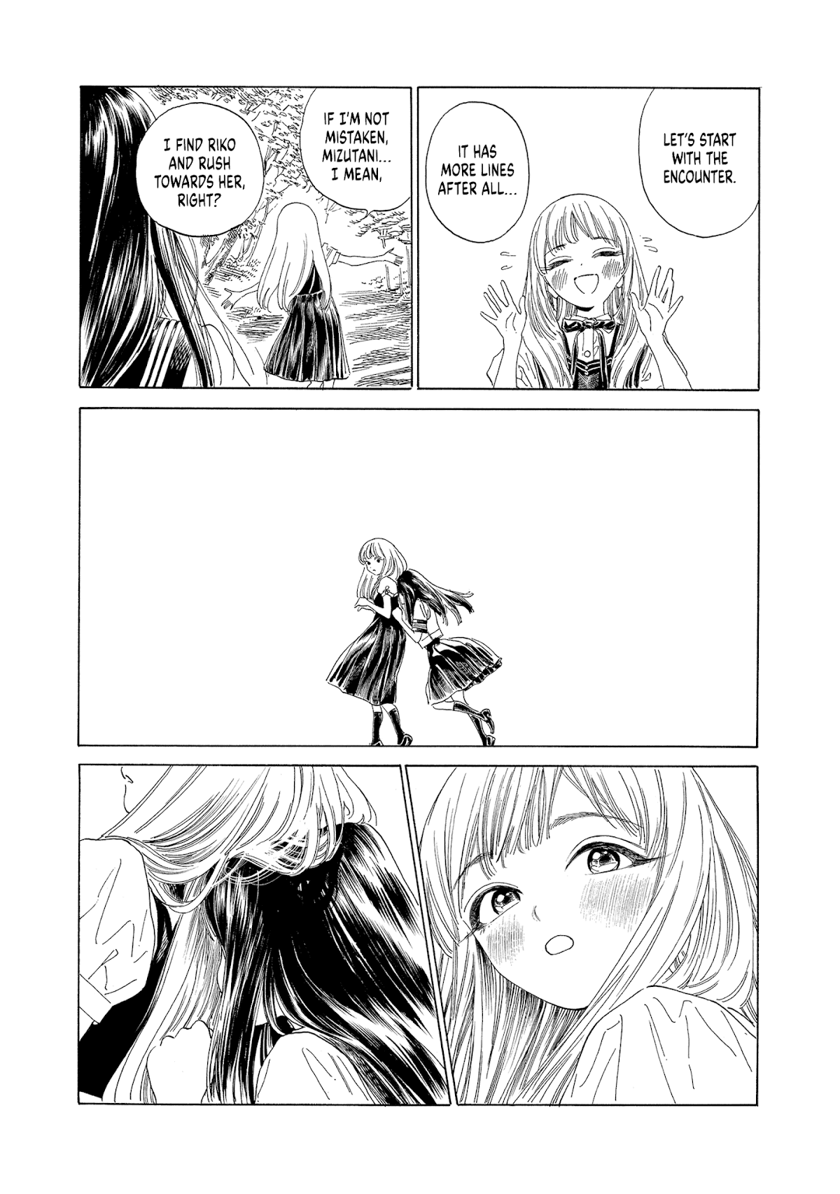 Akebi-chan no Sailor Fuku Chapter 56 page 10 - Chapter 56: It Has More Lines After All...