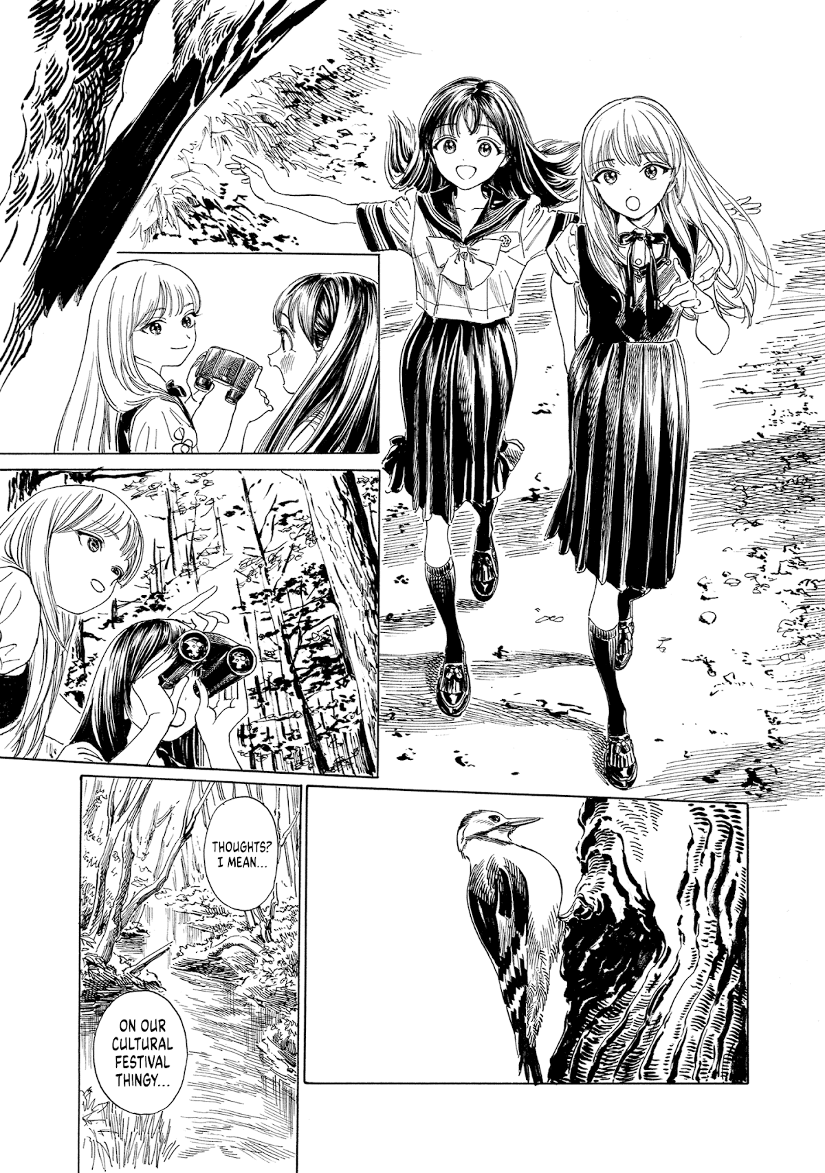 Akebi-chan no Sailor Fuku Chapter 56 page 2 - Chapter 56: It Has More Lines After All...