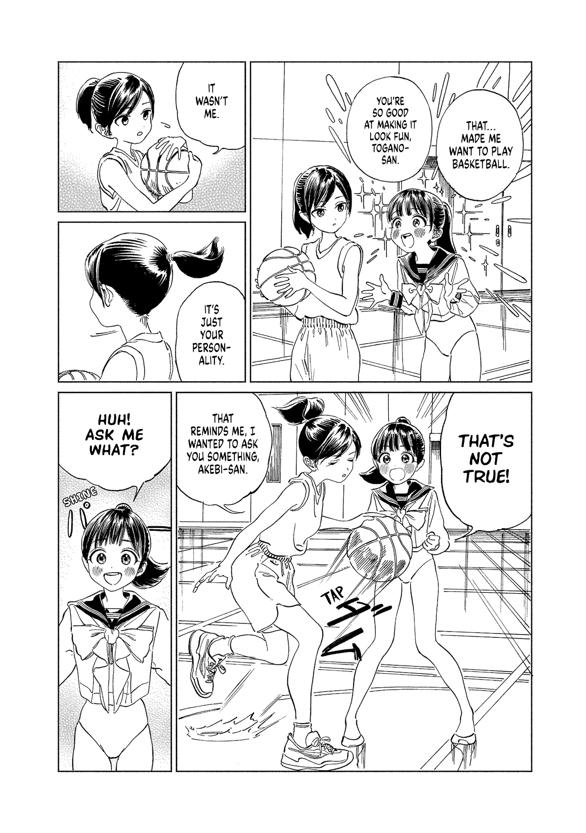 Akebi-chan no Sailor Fuku Chapter 58 page 22 - Chapter 58: What are those?