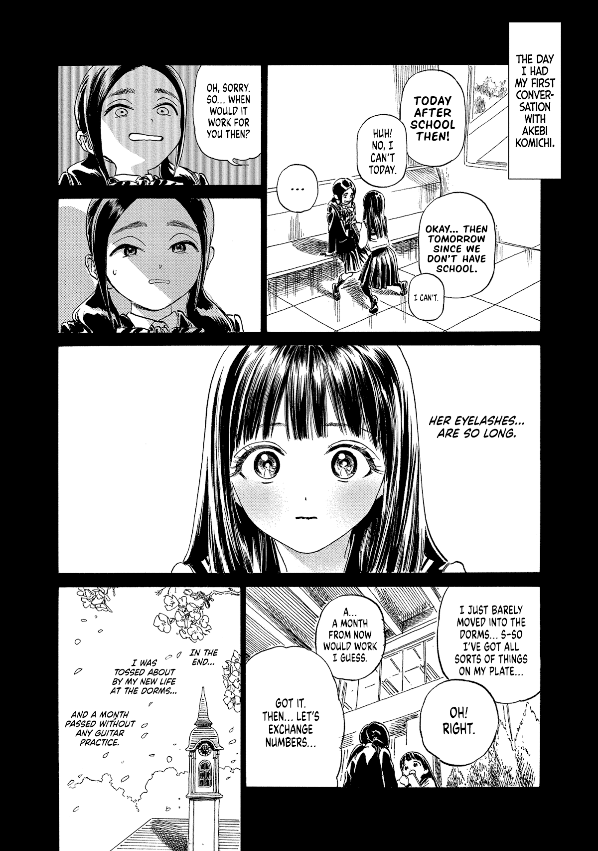 Akebi-chan no Sailor Fuku Chapter 58 page 5 - Chapter 58: What are those?
