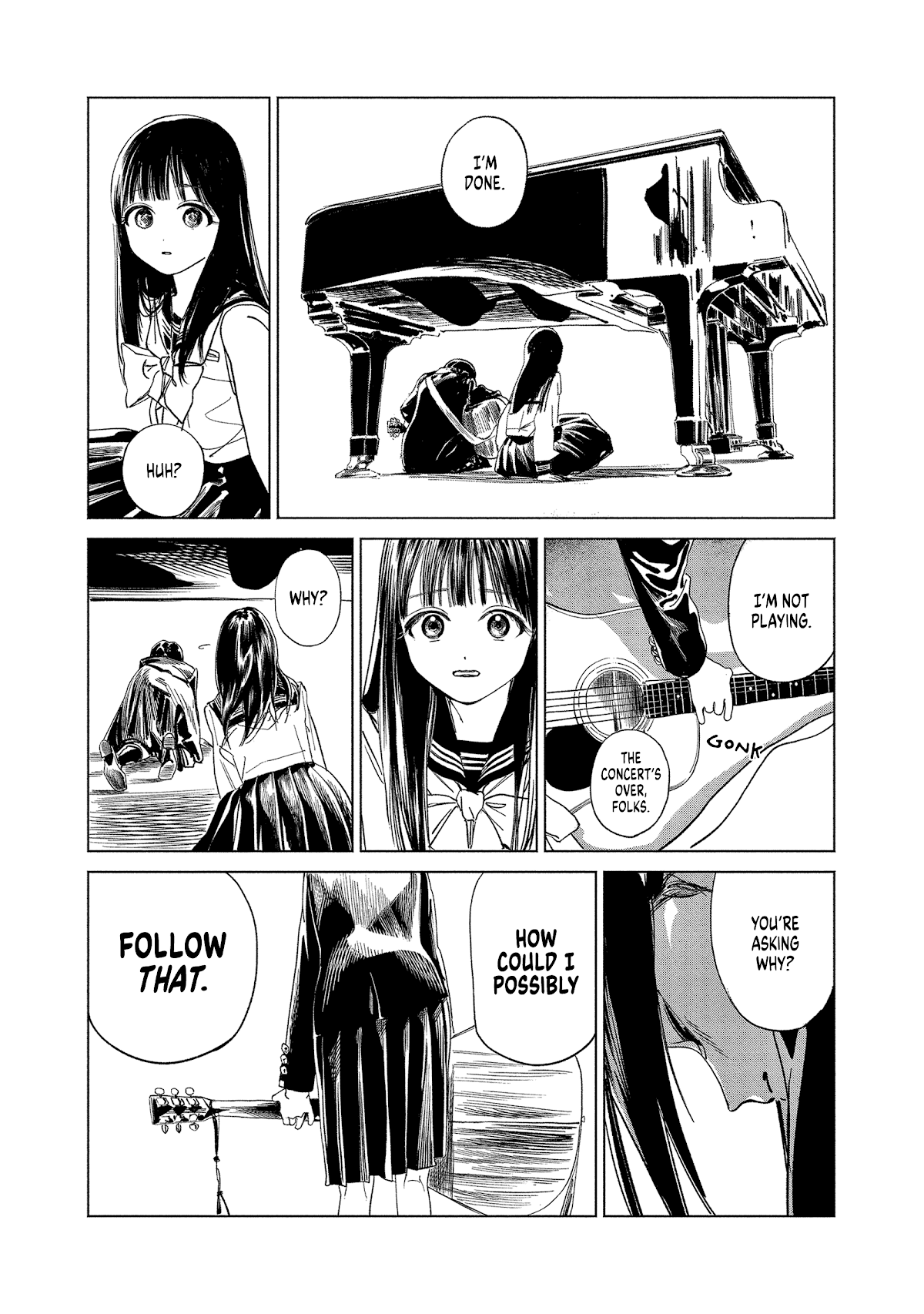 Akebi-chan no Sailor Fuku Chapter 59 page 22 - Chapter 59: Alright!