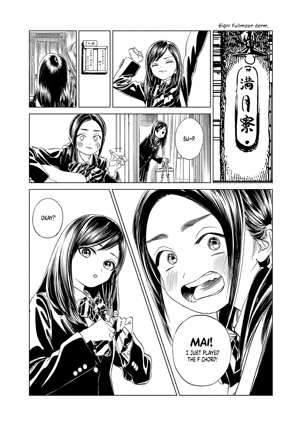 Akebi-chan no Sailor Fuku Chapter 59 page 47 - Chapter 59: Alright!