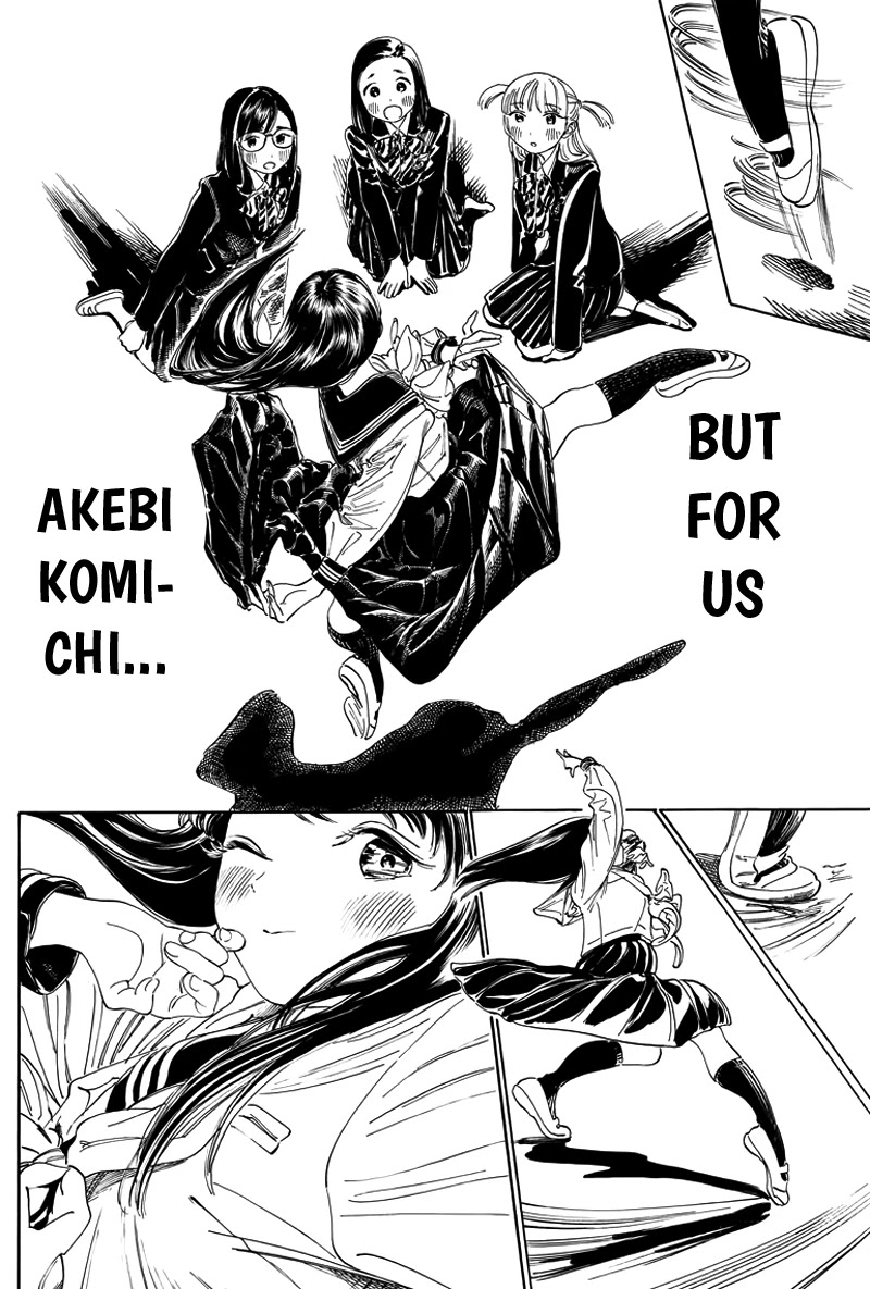 Akebi-chan no Sailor Fuku Chapter 6.5 page 13 - Chapter 6.5