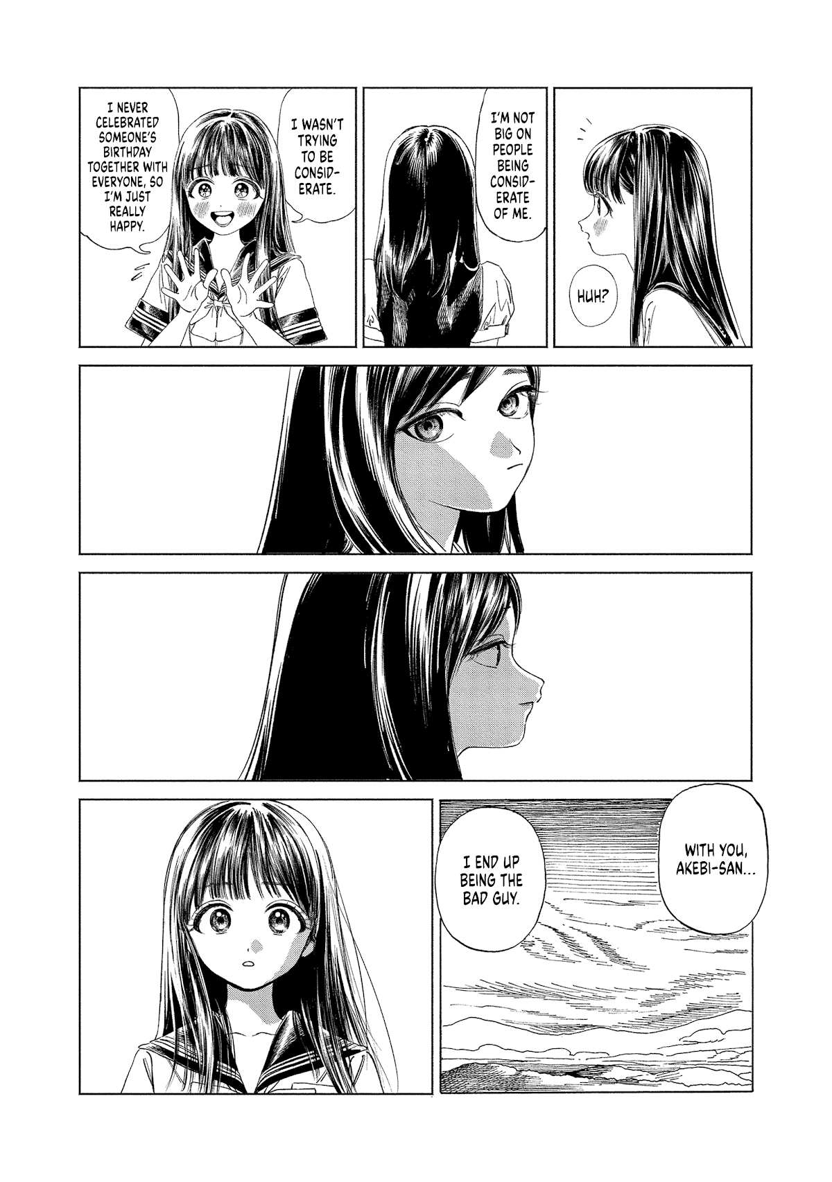 Akebi-chan no Sailor Fuku Chapter 60 page 11 - Chapter 60: Woah!