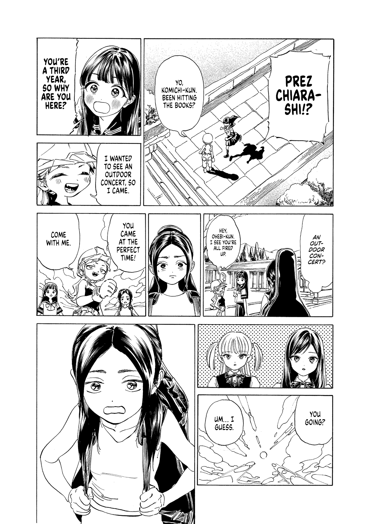 Akebi-chan no Sailor Fuku Chapter 60 page 3 - Chapter 60: Woah!