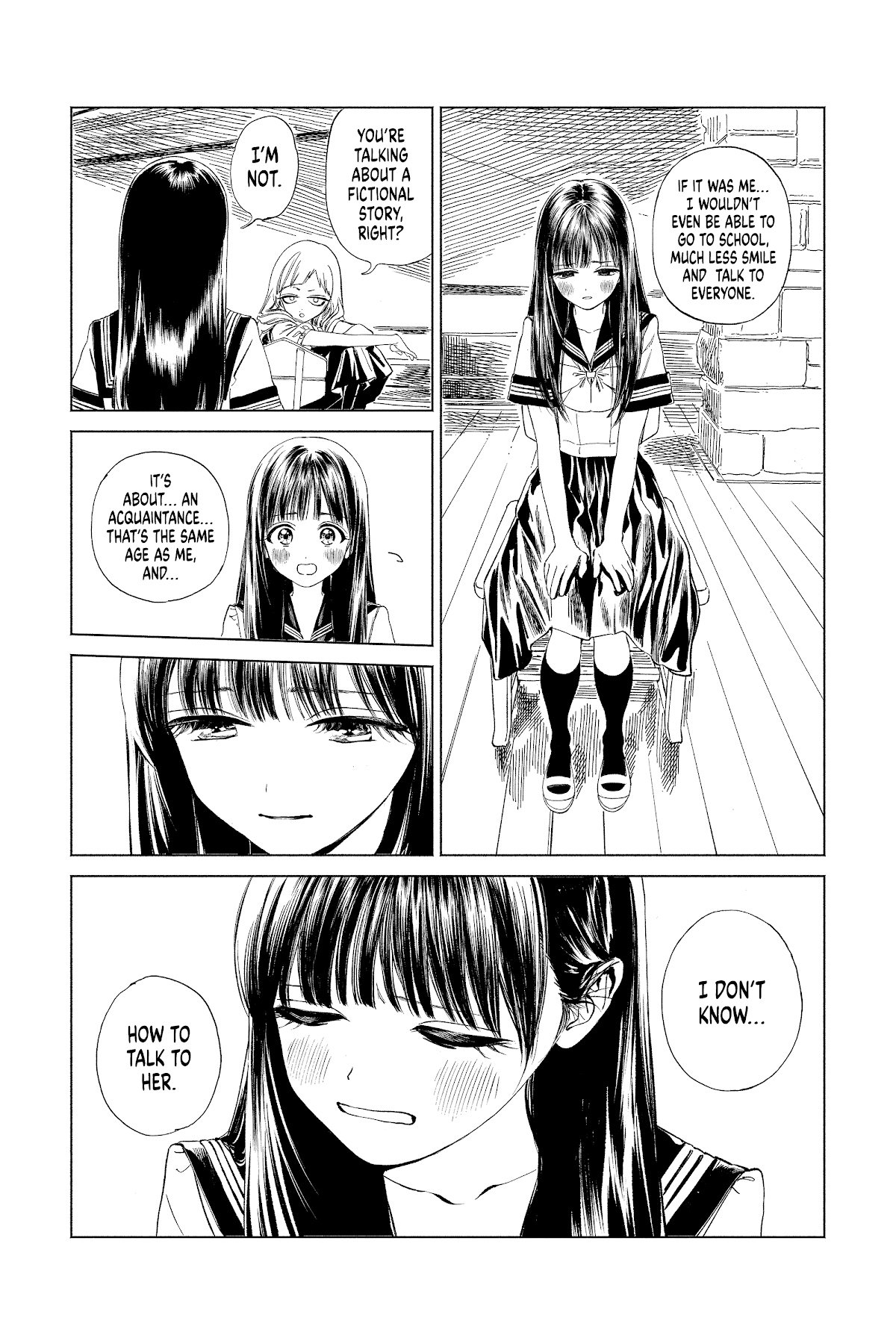 Akebi-chan no Sailor Fuku Chapter 62 page 12 - Chapter 62: Thank You