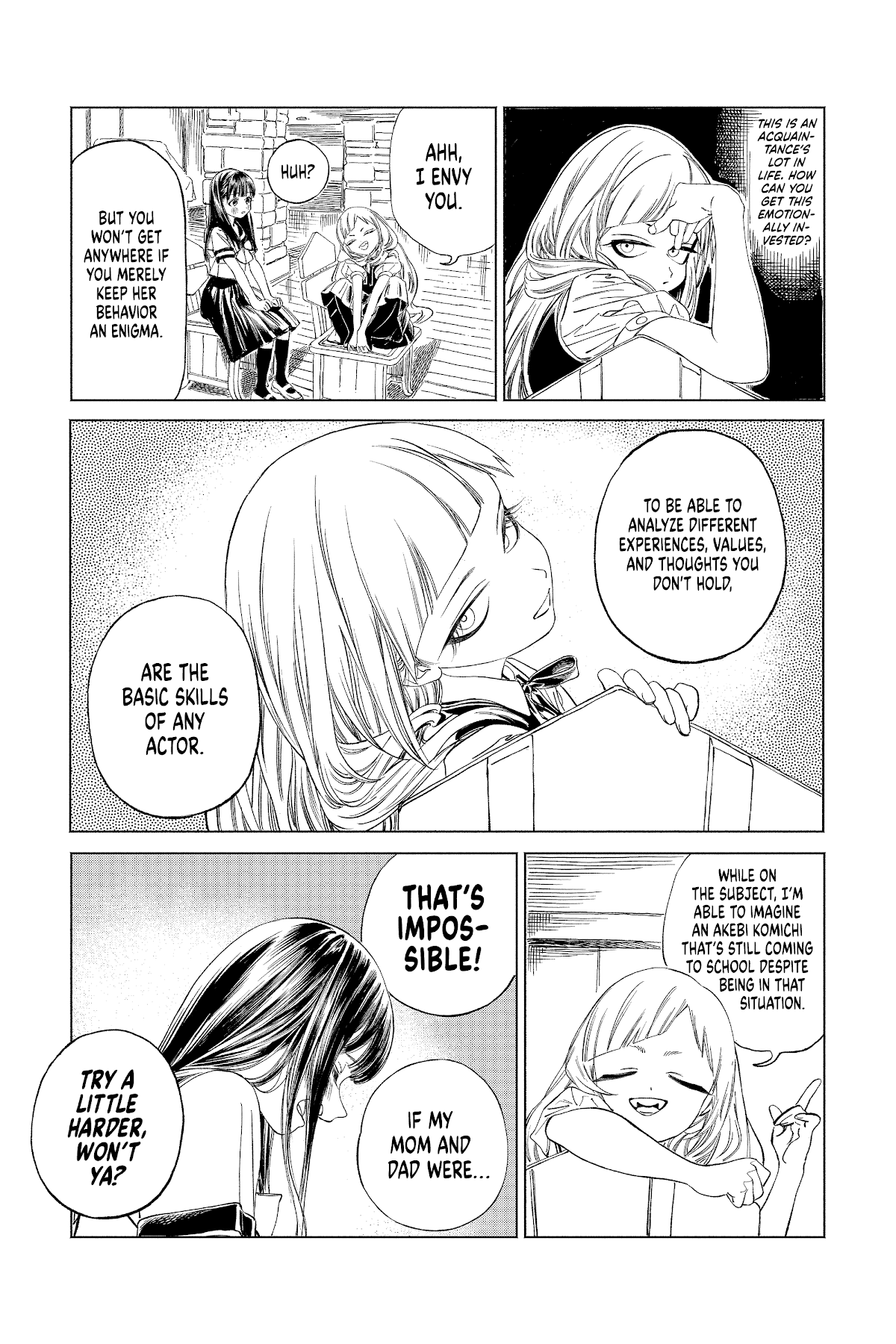 Akebi-chan no Sailor Fuku Chapter 62 page 13 - Chapter 62: Thank You