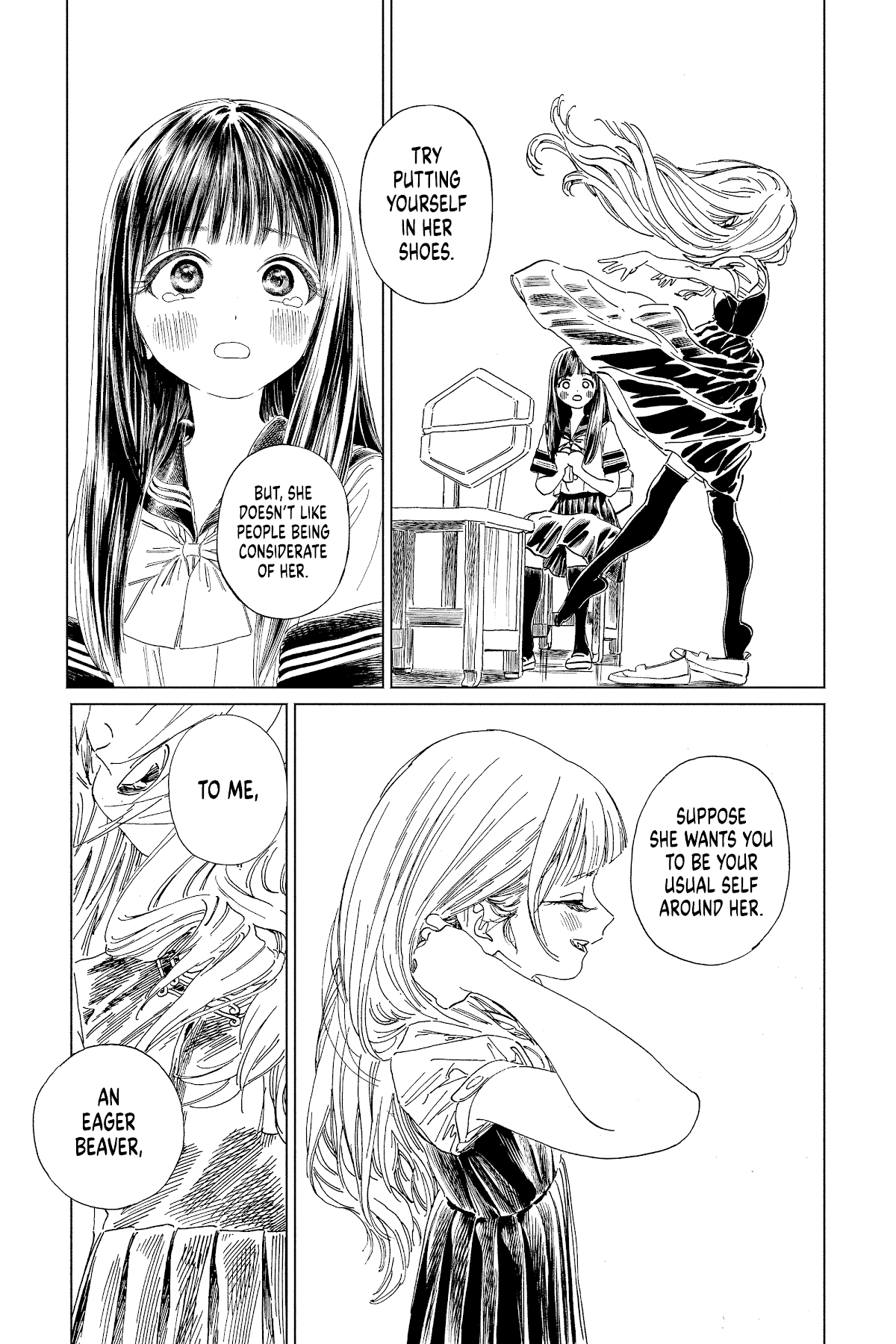 Akebi-chan no Sailor Fuku Chapter 62 page 25 - Chapter 62: Thank You