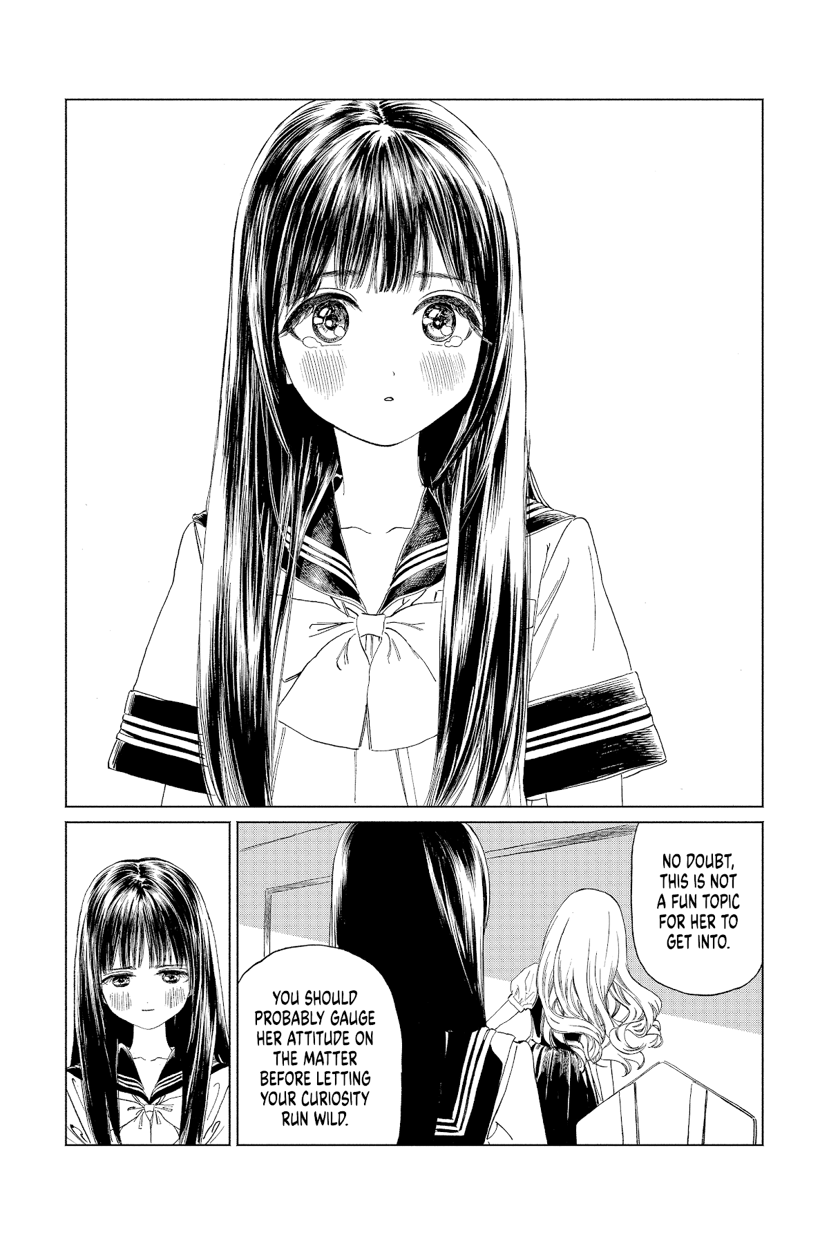 Akebi-chan no Sailor Fuku Chapter 62 page 27 - Chapter 62: Thank You