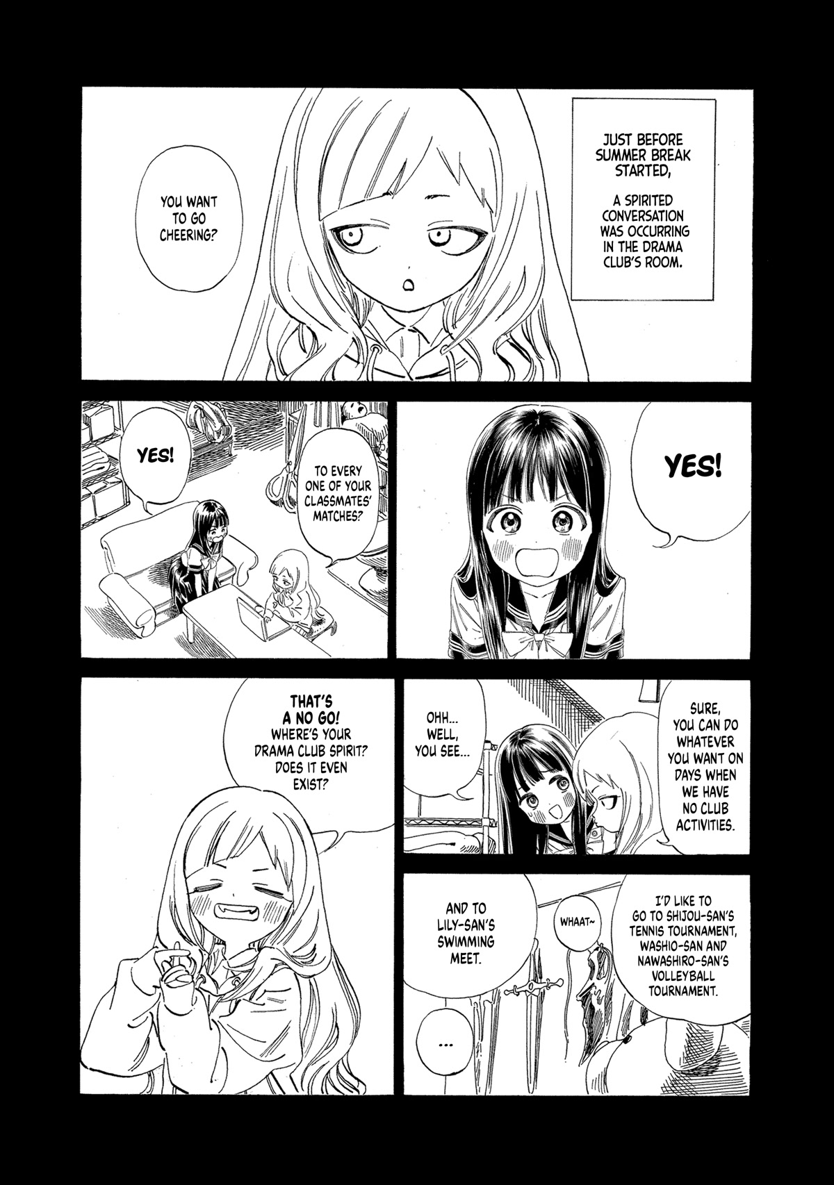 Akebi-chan no Sailor Fuku Chapter 64 page 2 - Chapter 64: I Have To Do My Best