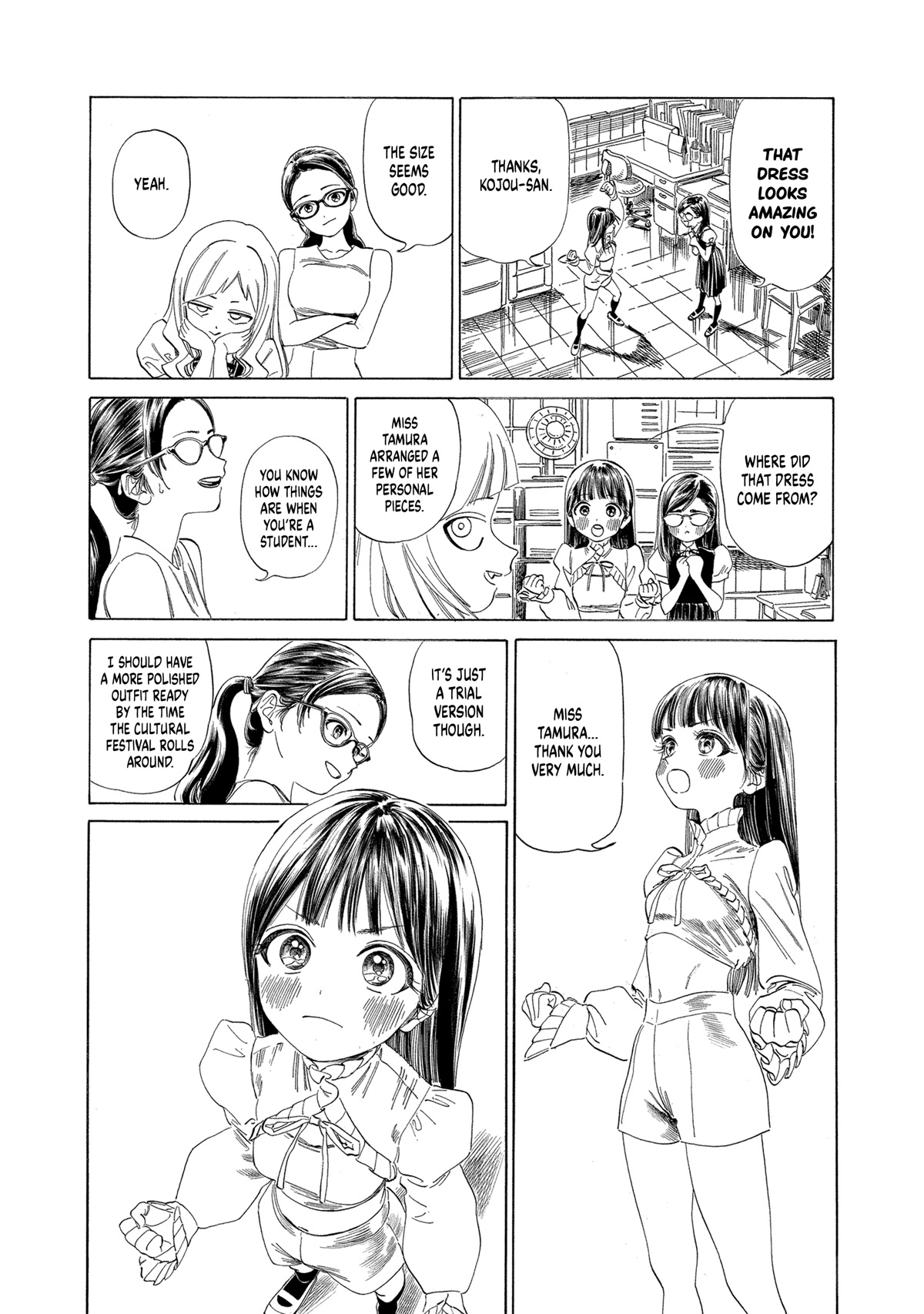 Akebi-chan no Sailor Fuku Chapter 64 page 9 - Chapter 64: I Have To Do My Best