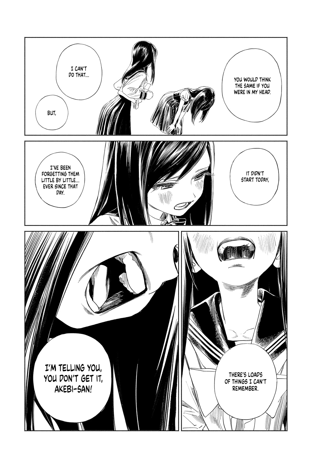 Akebi-chan no Sailor Fuku Chapter 65 page 50 - Chapter 65: So Please