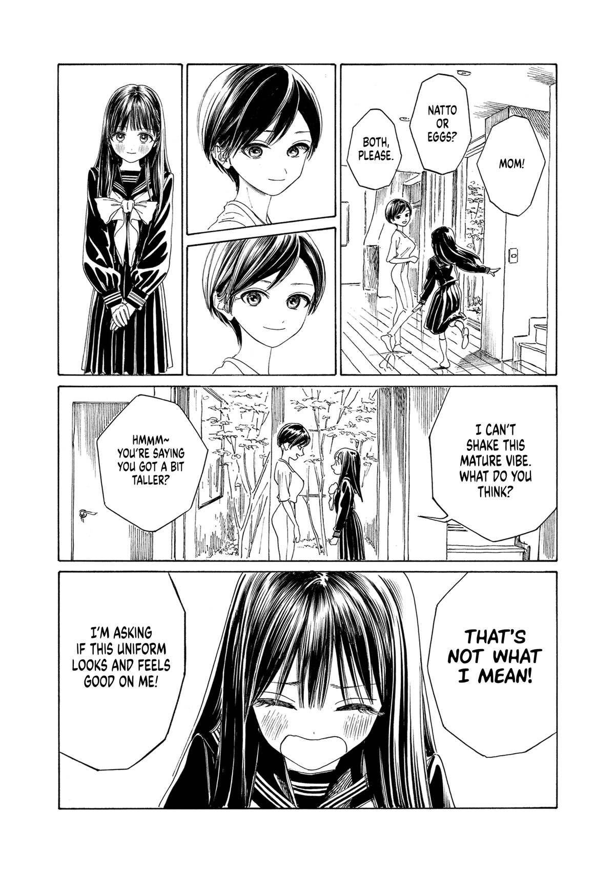 Akebi-chan no Sailor Fuku Chapter 67 page 5 - Chapter 67: I'll Have to Ask Them Later