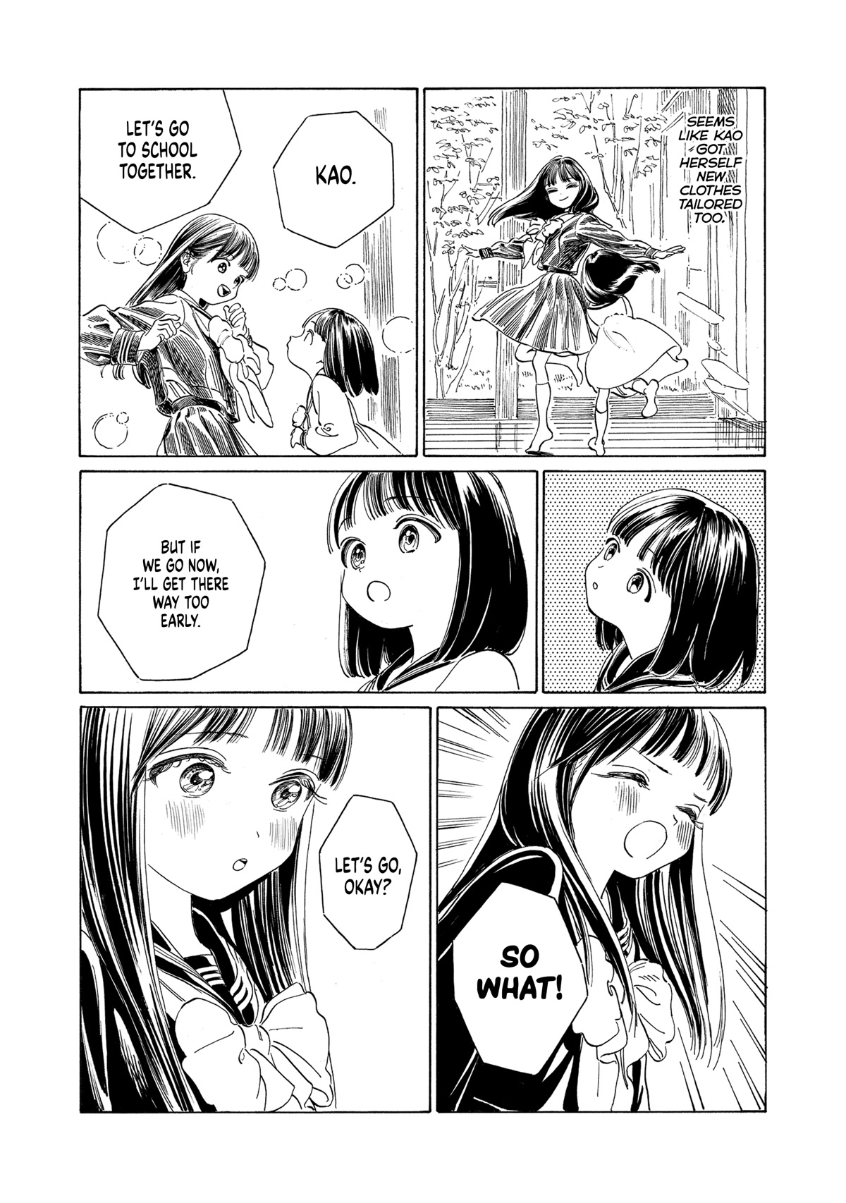Akebi-chan no Sailor Fuku Chapter 67 page 8 - Chapter 67: I'll Have to Ask Them Later