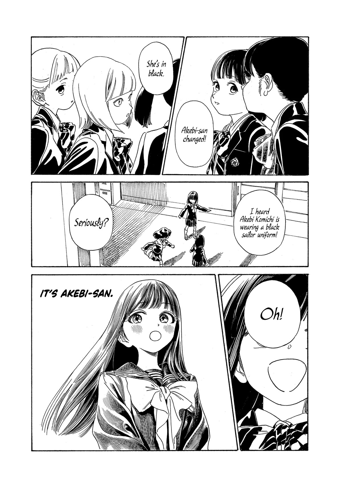 Akebi-chan no Sailor Fuku Chapter 68 page 12 - Chapter 68: And...