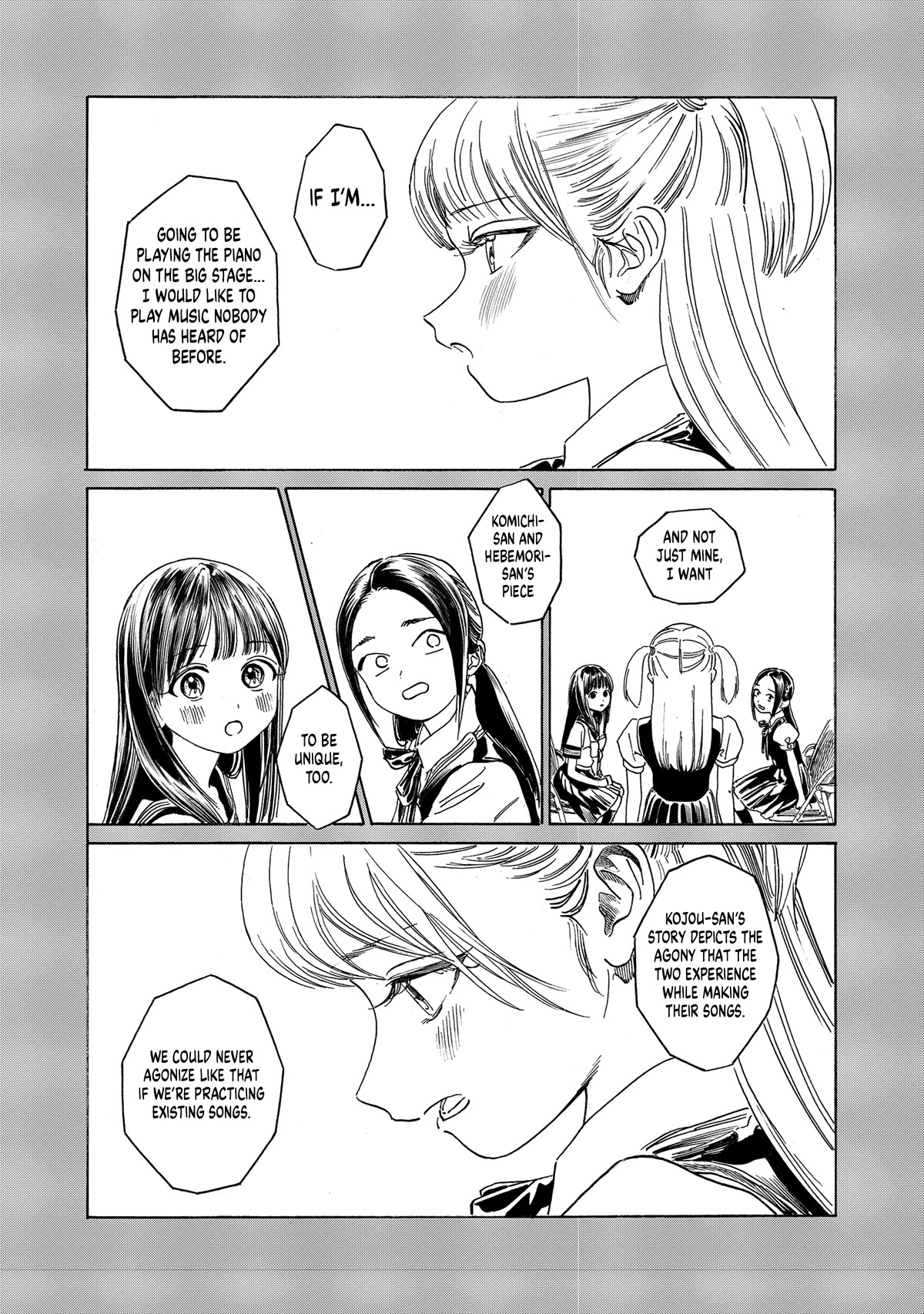 Akebi-chan no Sailor Fuku Chapter 69 page 15 - Chapter 69: The Sounds Playing