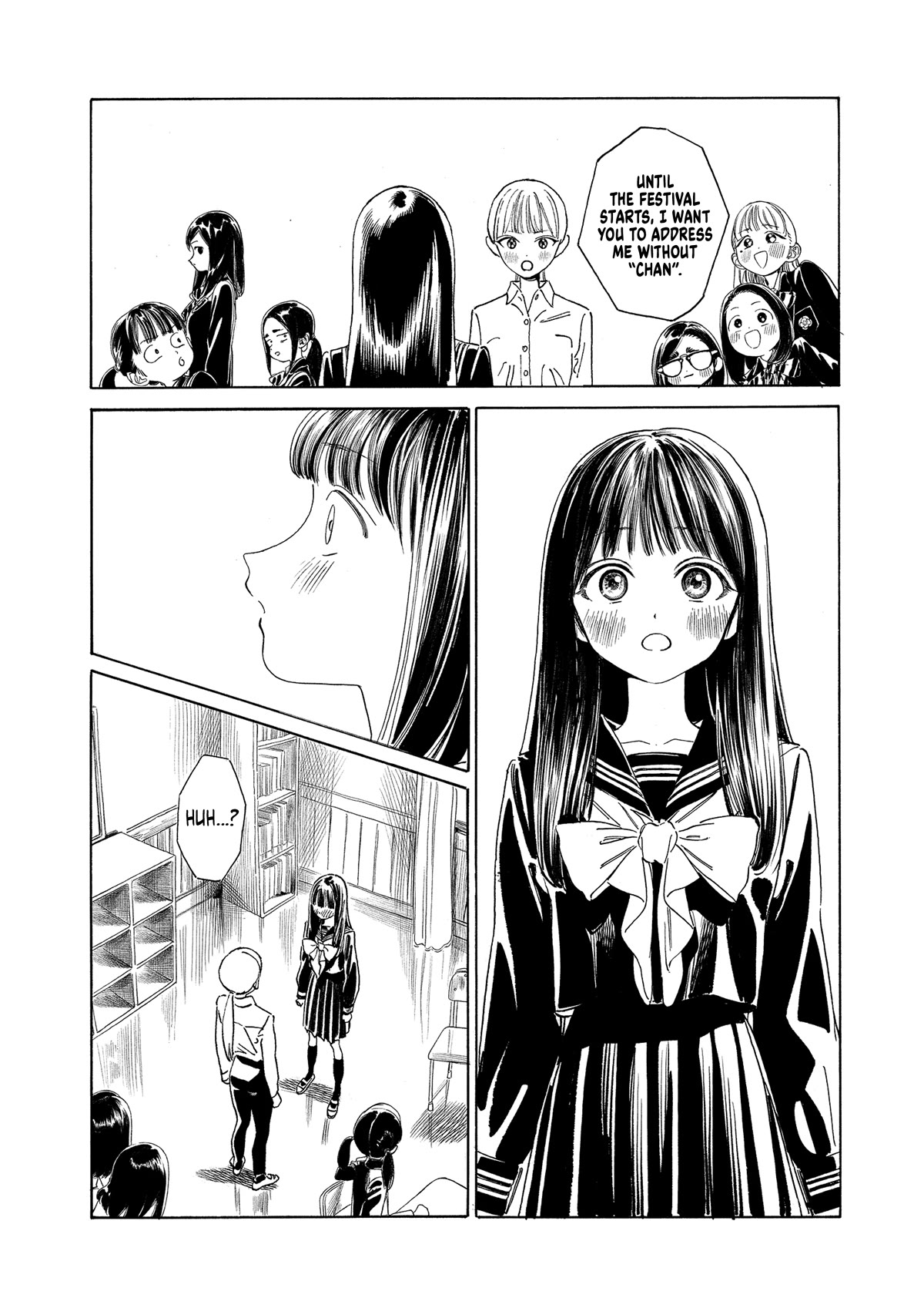 Akebi-chan no Sailor Fuku Chapter 69 page 22 - Chapter 69: The Sounds Playing
