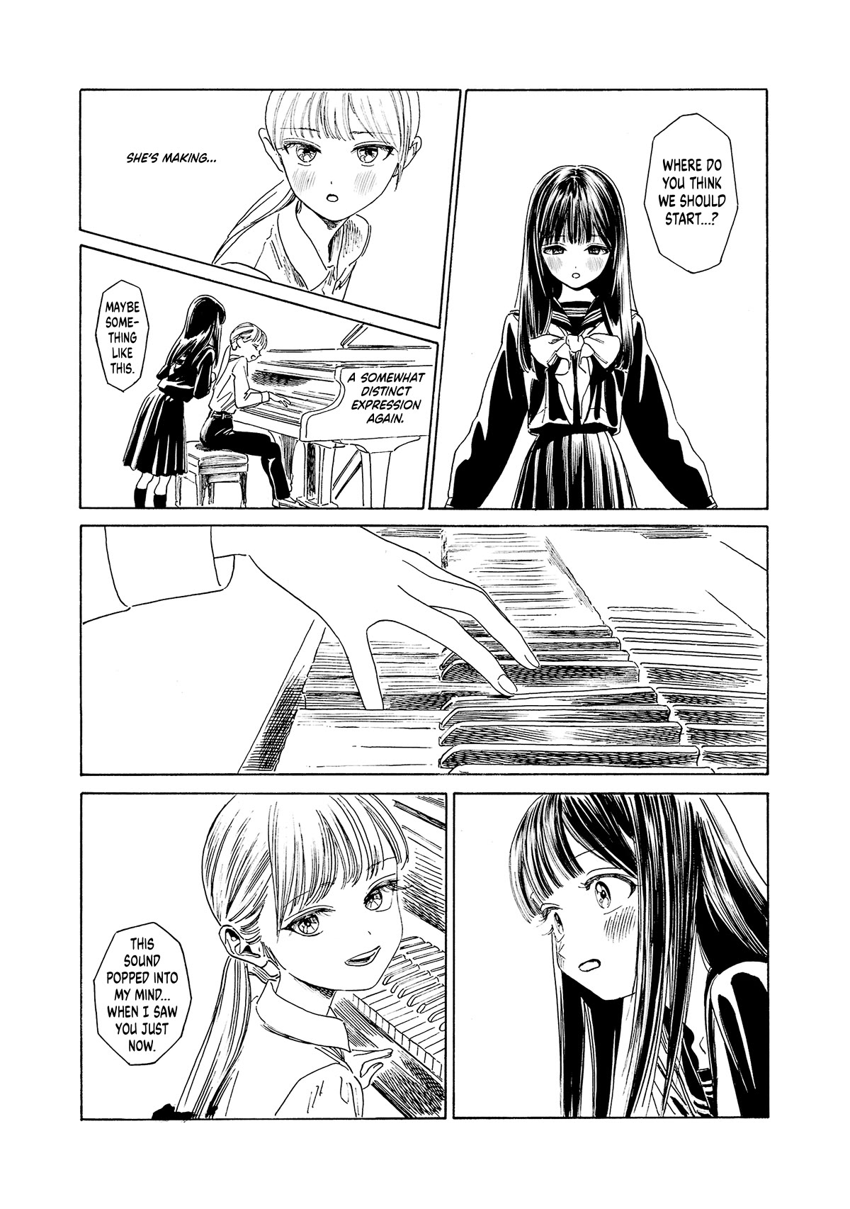 Akebi-chan no Sailor Fuku Chapter 69 page 27 - Chapter 69: The Sounds Playing