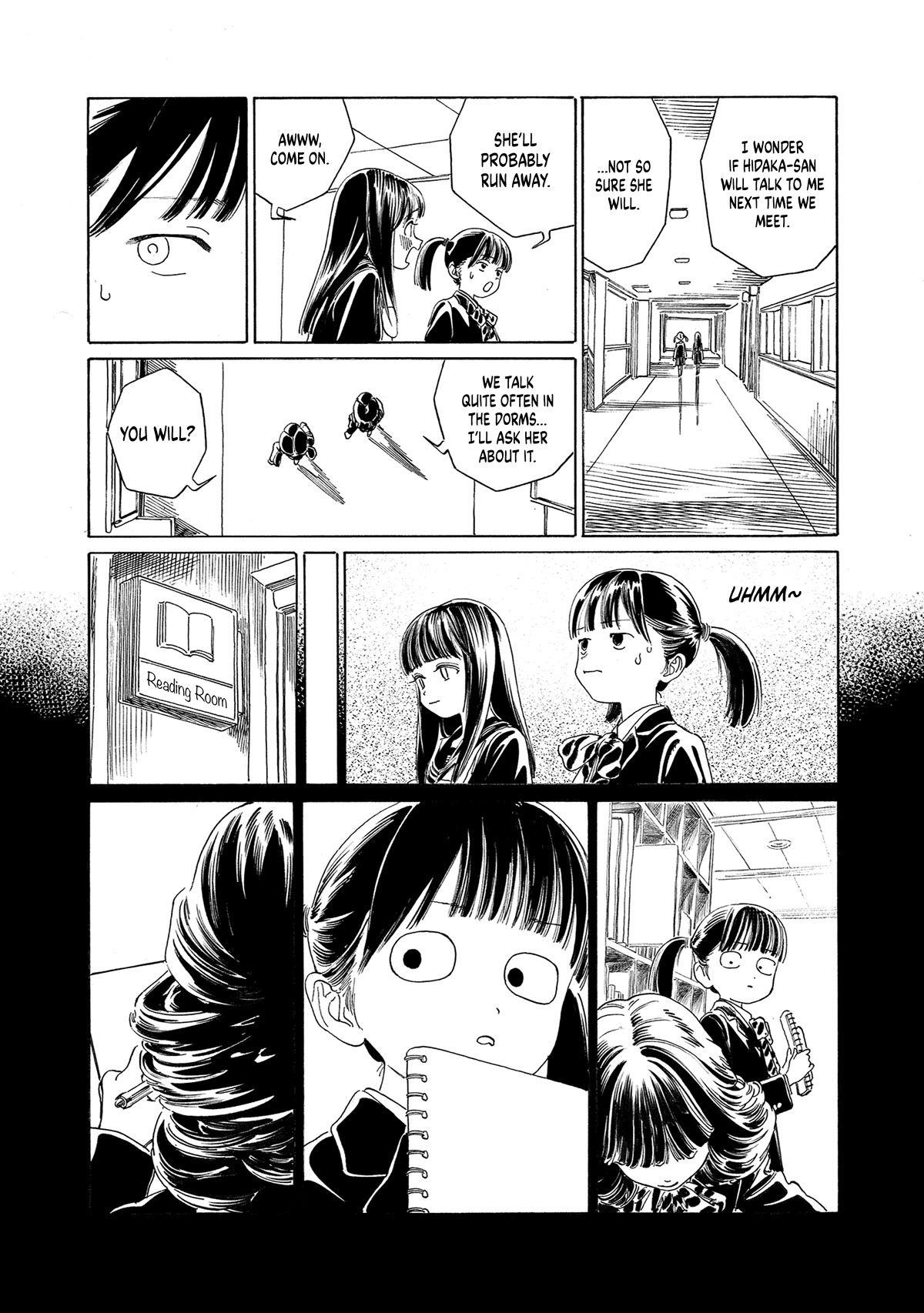 Akebi-chan no Sailor Fuku Chapter 69 page 4 - Chapter 69: The Sounds Playing