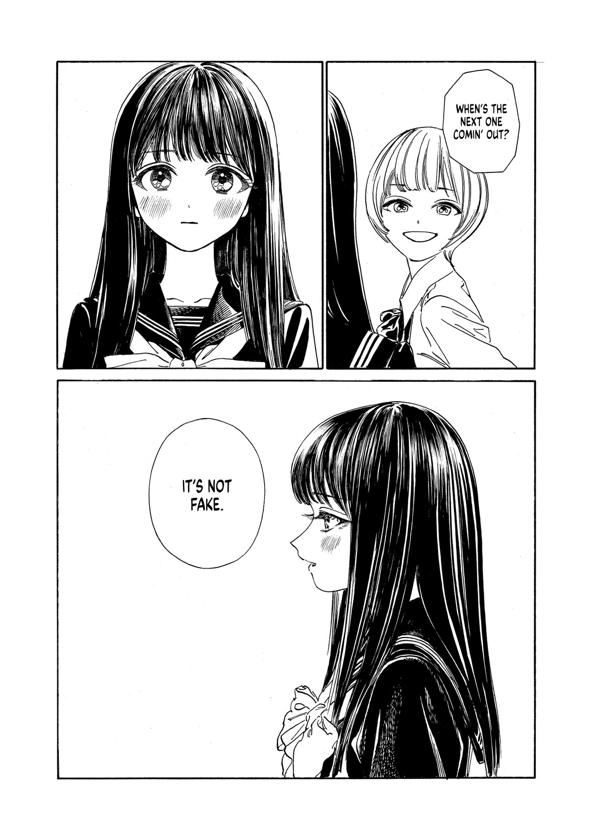 Akebi-chan no Sailor Fuku Chapter 71 page 17 - Chapter 71: Oh, The Agony~