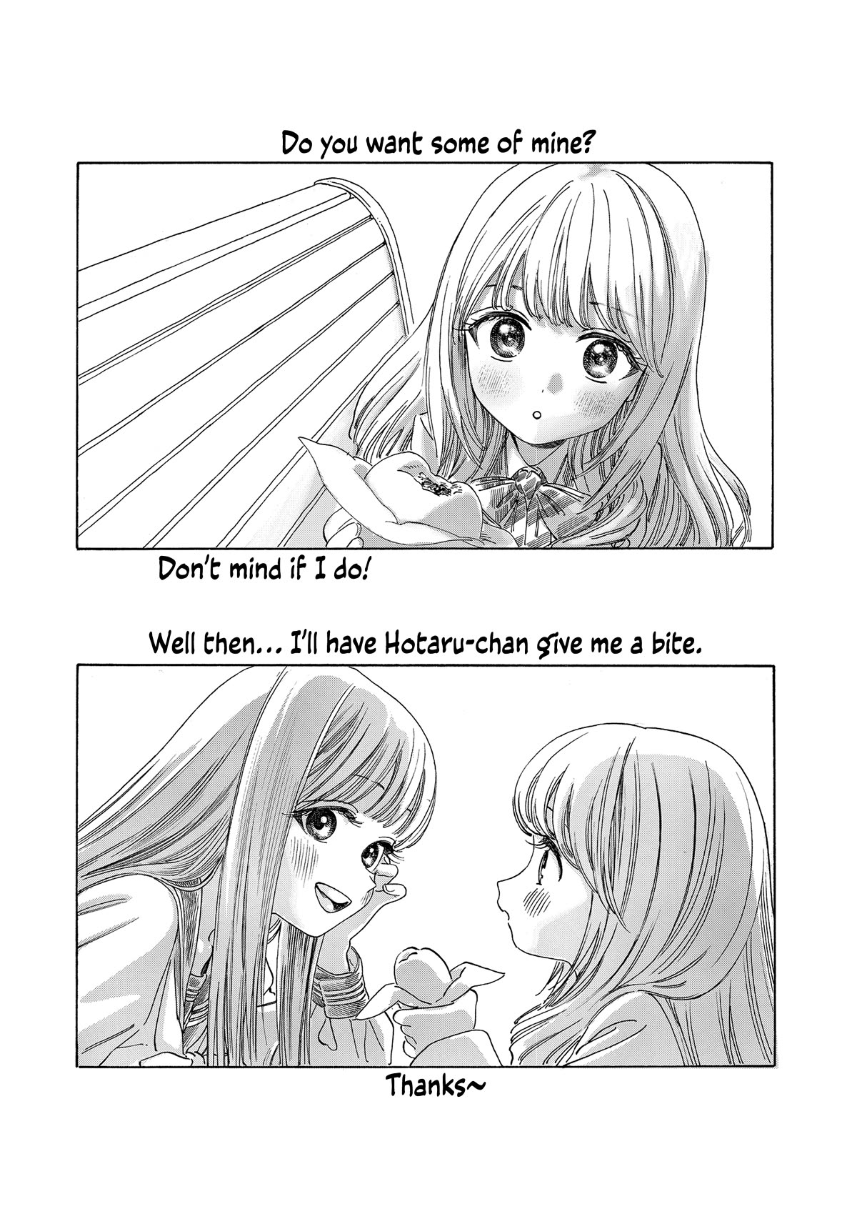 Akebi-chan no Sailor Fuku Chapter 72.5 page 10 - Chapter 72.5: [Hotaru & Komichi VLOG]