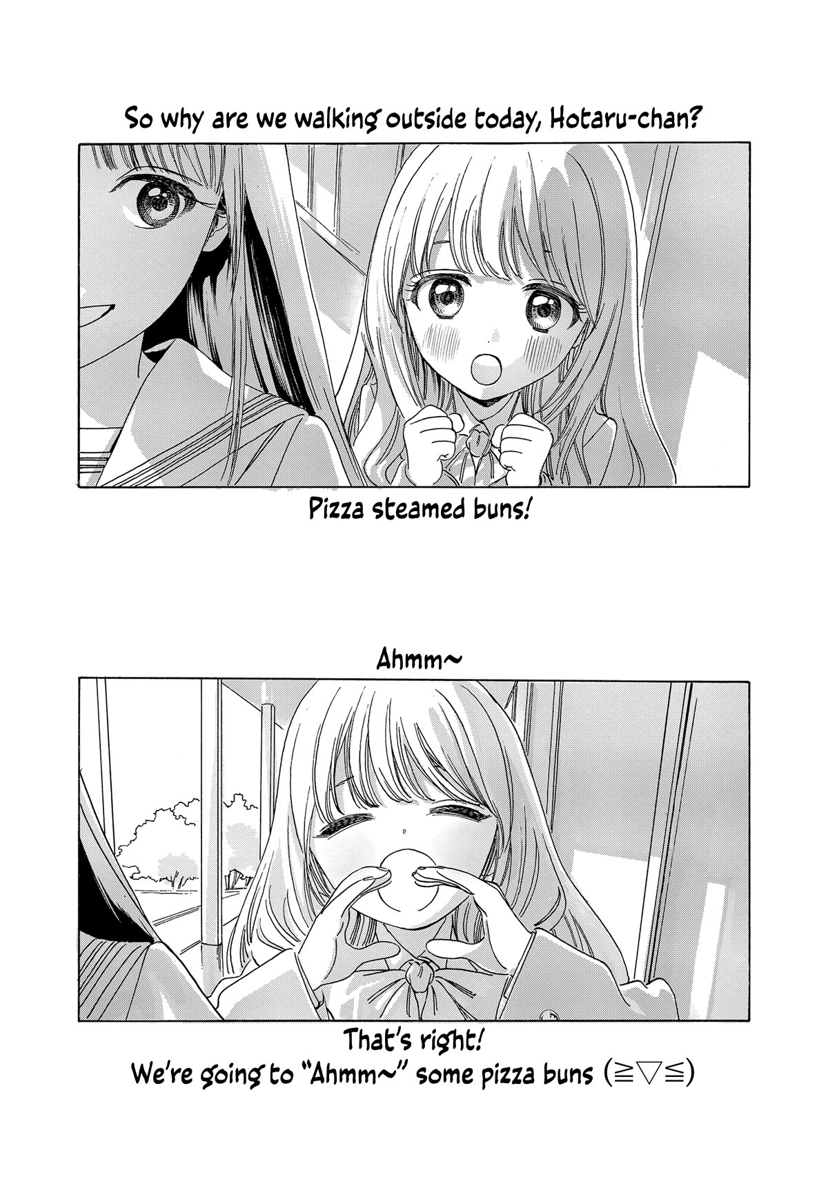 Akebi-chan no Sailor Fuku Chapter 72.5 page 3 - Chapter 72.5: [Hotaru & Komichi VLOG]