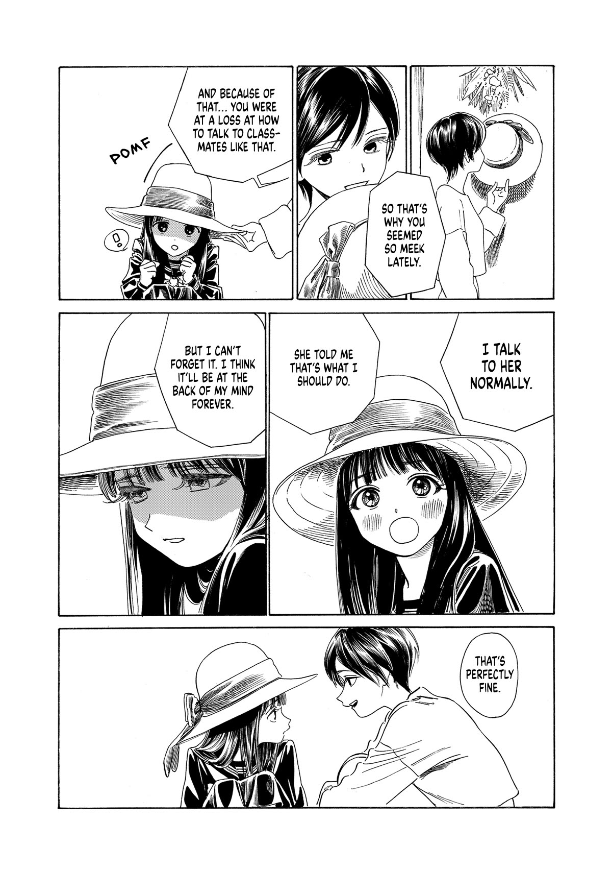 Akebi-chan no Sailor Fuku Chapter 72 page 12 - Chapter 72: Explosive??