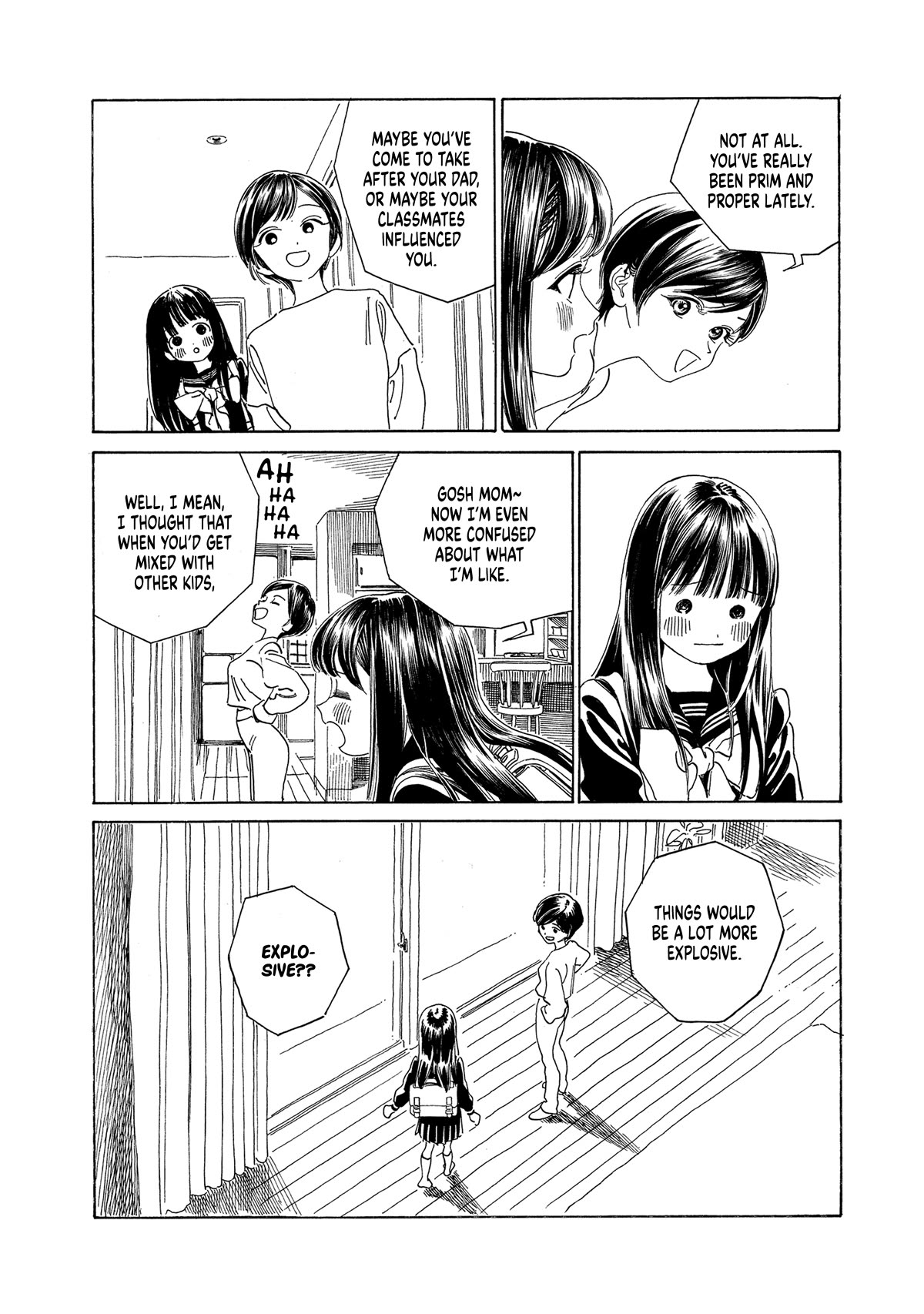Akebi-chan no Sailor Fuku Chapter 72 page 8 - Chapter 72: Explosive??