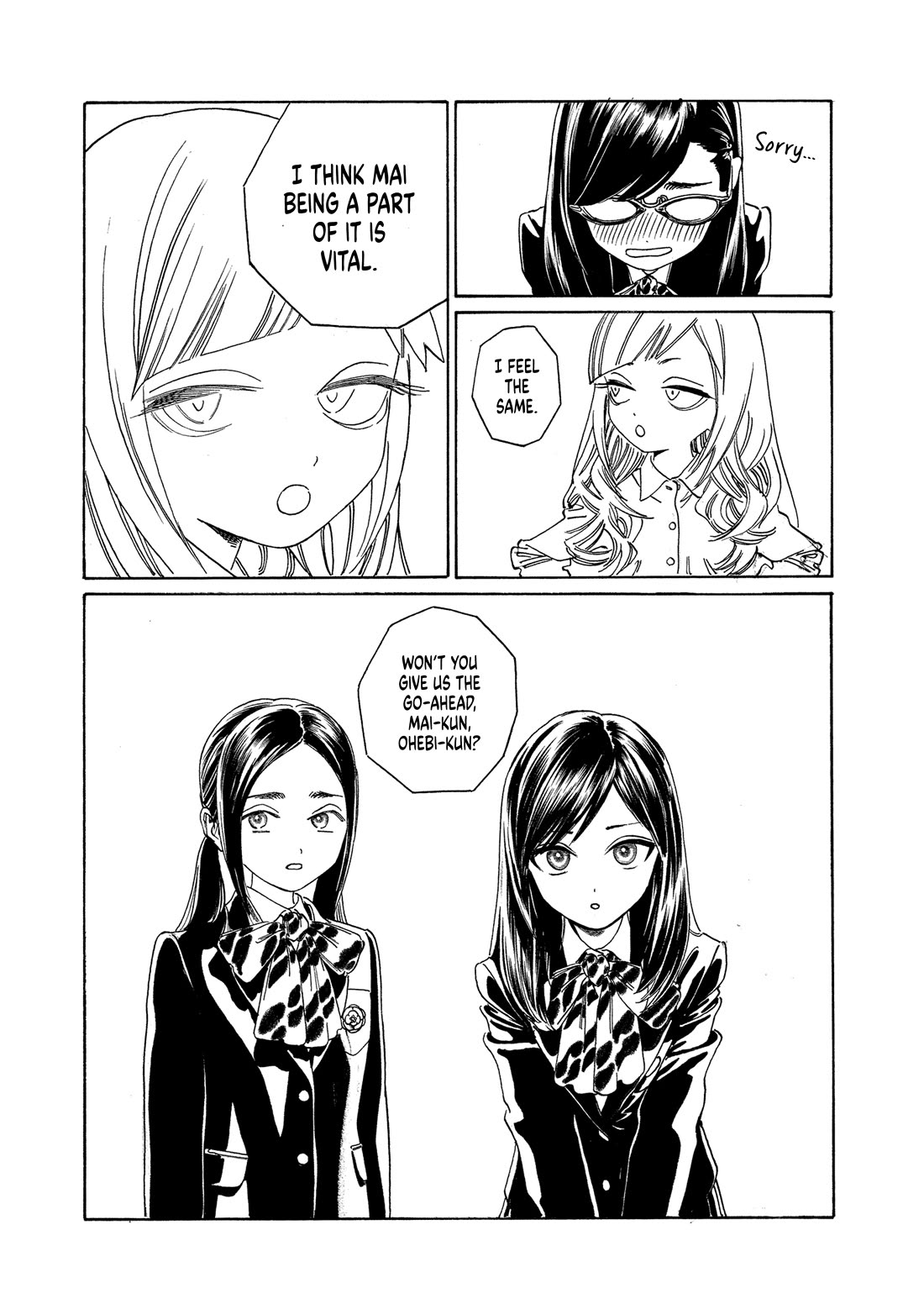 Akebi-chan no Sailor Fuku Chapter 73 page 14 - Chapter 73: That's Not What I Meant