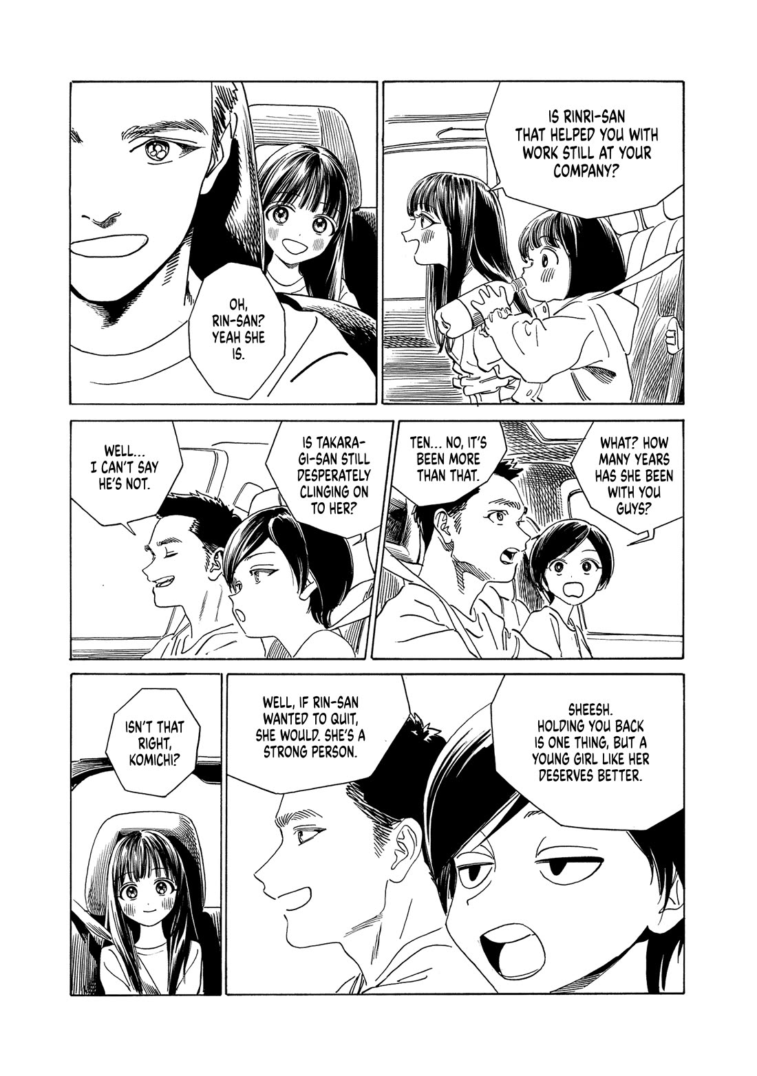 Akebi-chan no Sailor Fuku Chapter 74 page 15 - Chapter 74: Man, I'm Lame