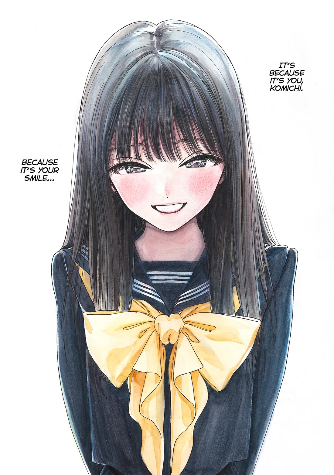 Akebi-chan no Sailor Fuku Chapter 78 page 15 - Chapter 78: A Letter That Puts it all on the Line.