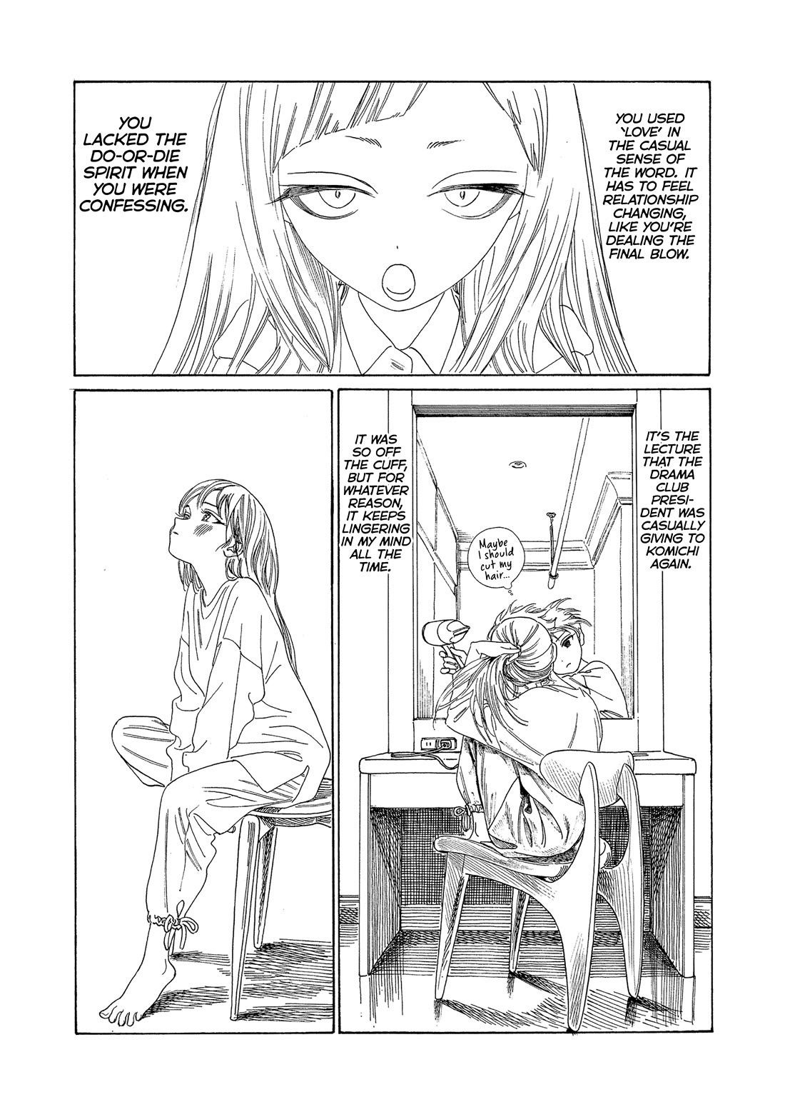 Akebi-chan no Sailor Fuku Chapter 78 page 6 - Chapter 78: A Letter That Puts it all on the Line.