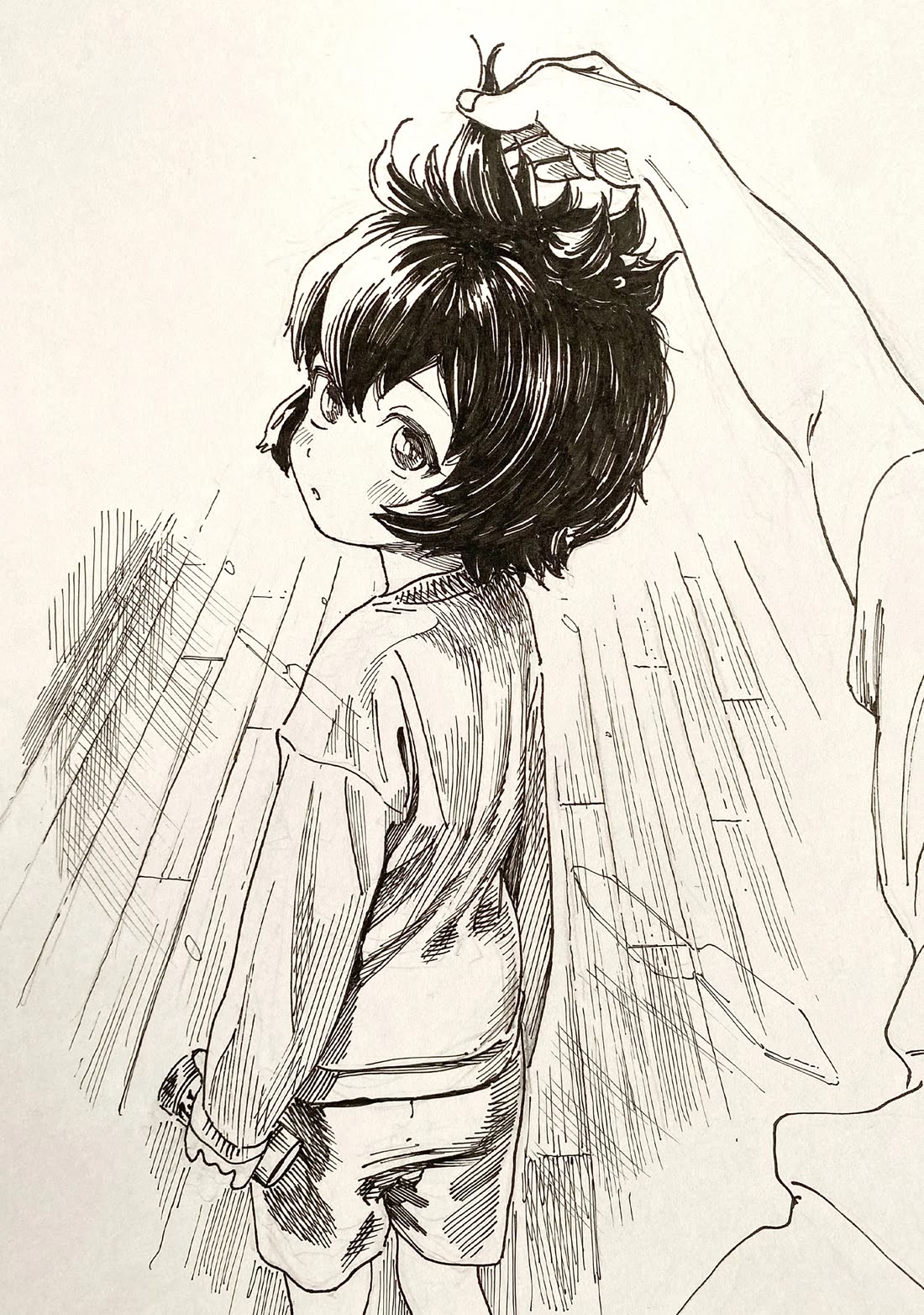Akebi-chan no Sailor Fuku Chapter 80.1 page 19 - Chapter 80.1: [Short Story] Ōkuma Minoru's Morning