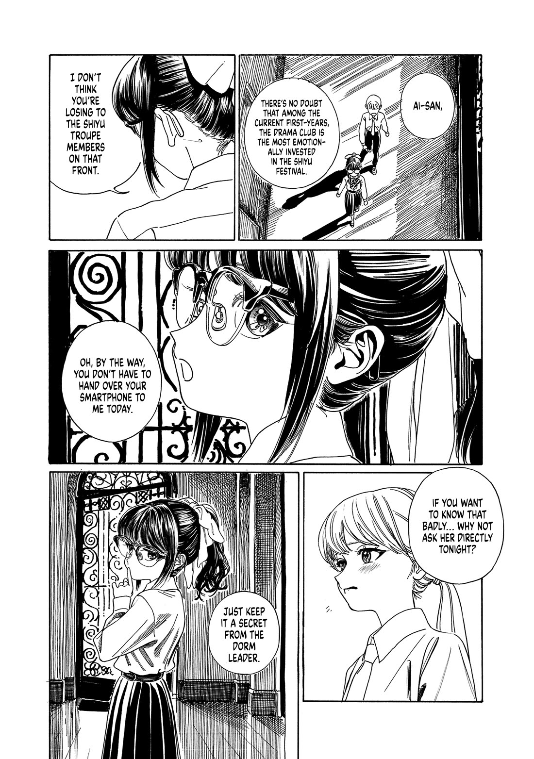 Akebi-chan no Sailor Fuku Chapter 80 page 12 - Chapter 80: Under the Street Light