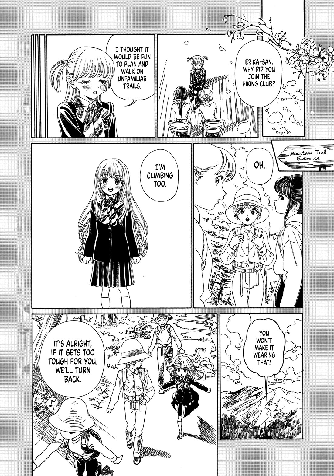 Akebi-chan no Sailor Fuku Chapter 80 page 2 - Chapter 80: Under the Street Light