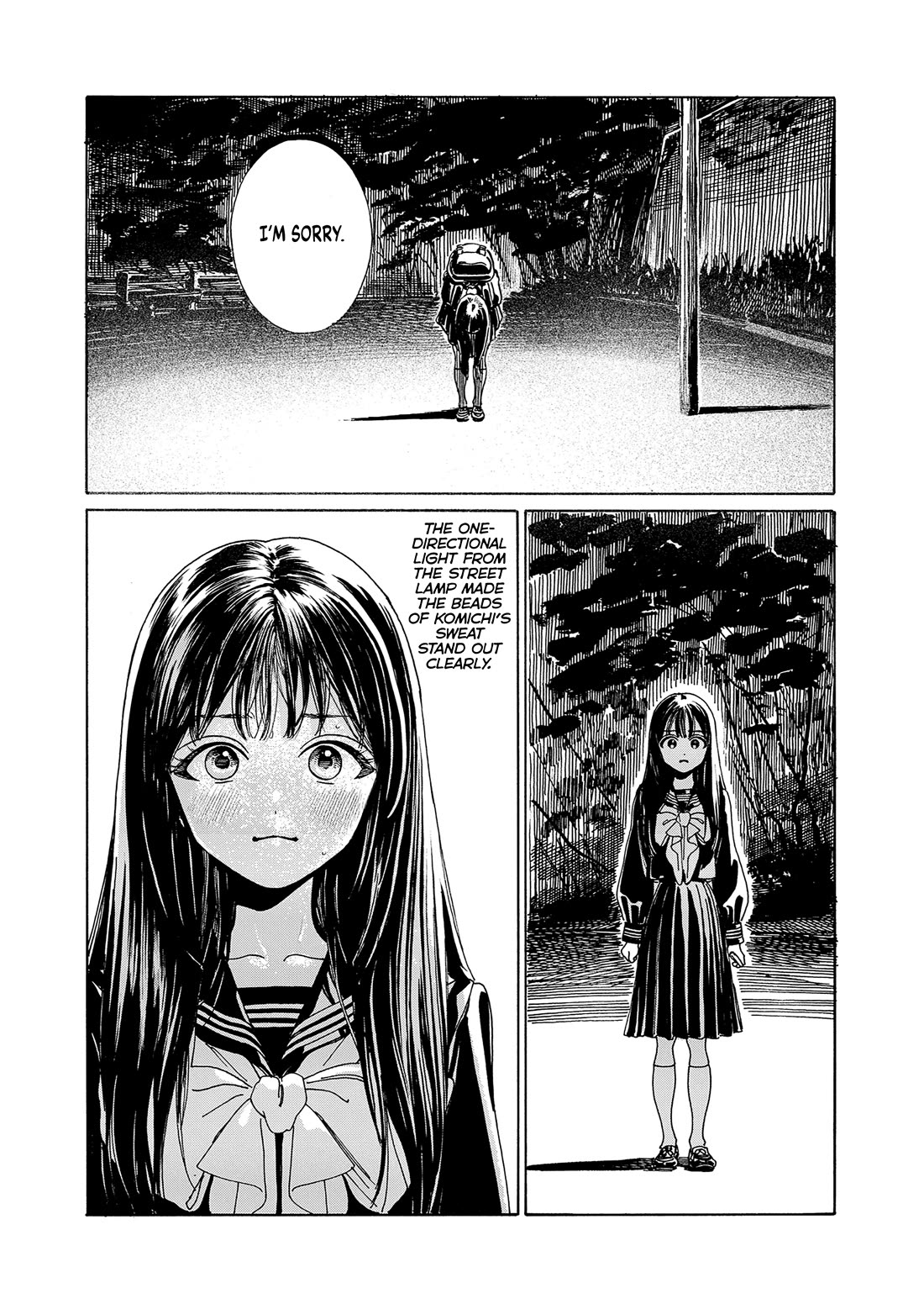 Akebi-chan no Sailor Fuku Chapter 80 page 24 - Chapter 80: Under the Street Light